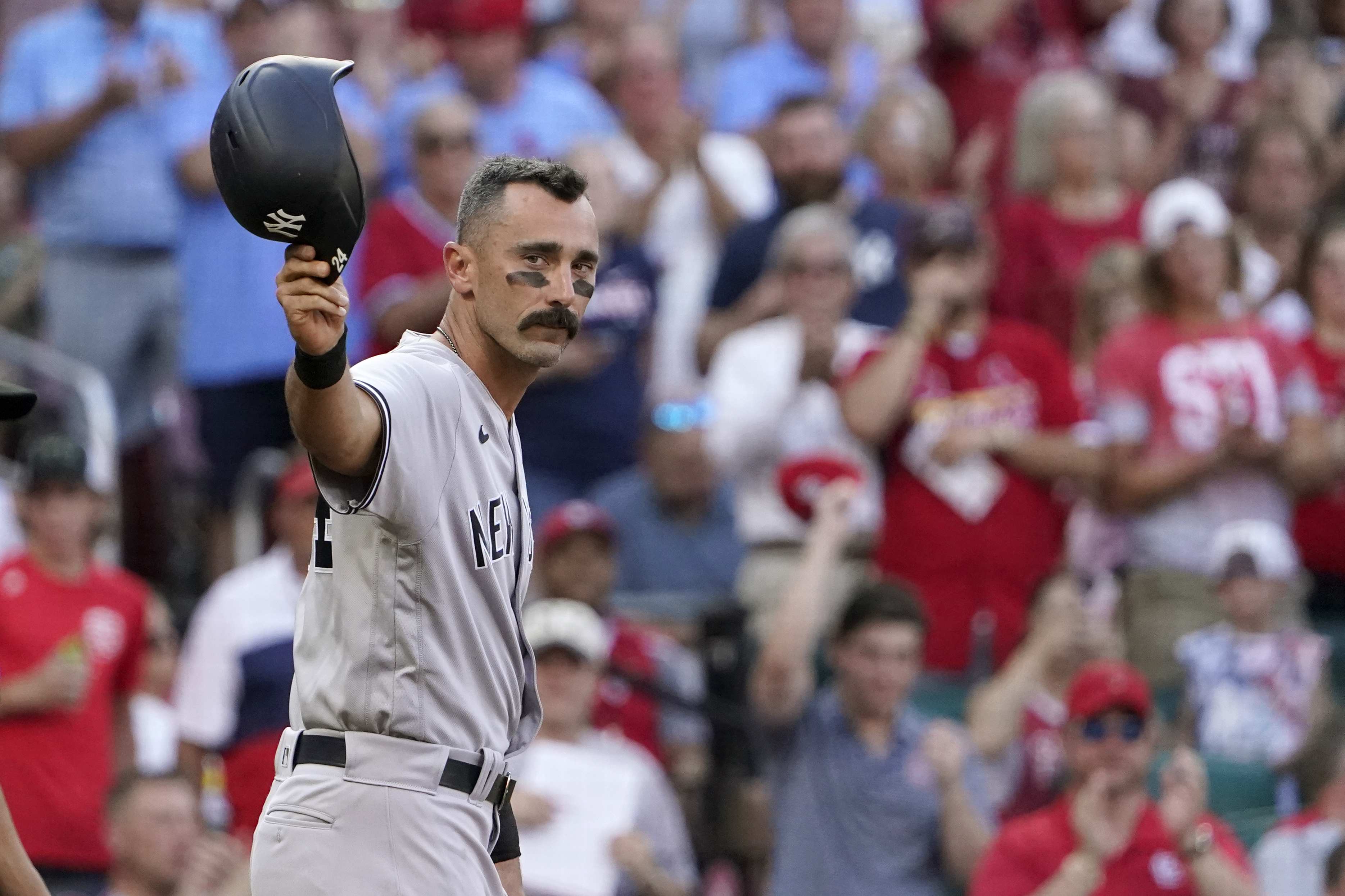 Matt Carpenter injury: Foot fracture for Yankees outfielder vs. Mariners