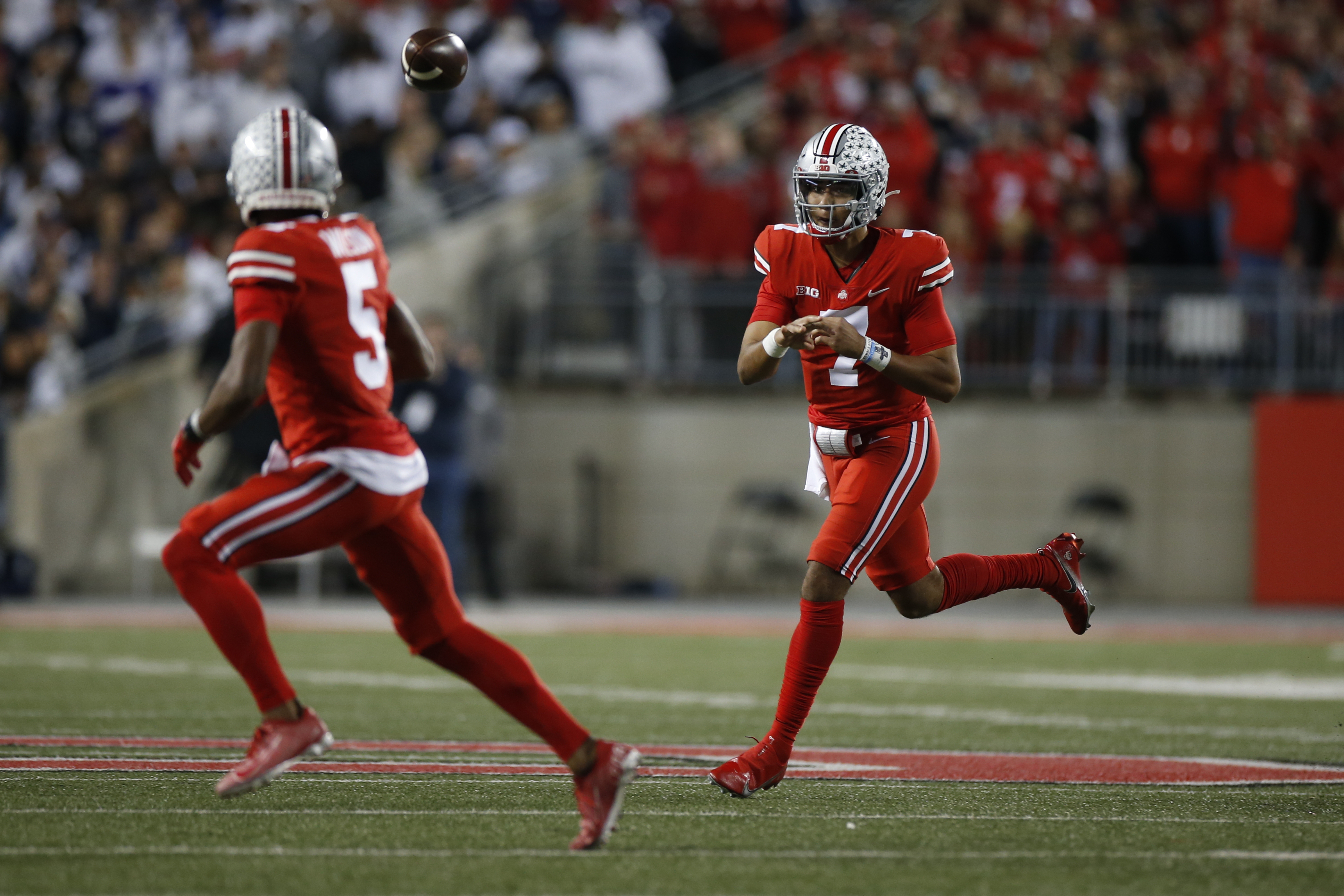 GARRETT WILSON CUSTOM OHIO STATE BUCKEYES JERSEY OSU JETS