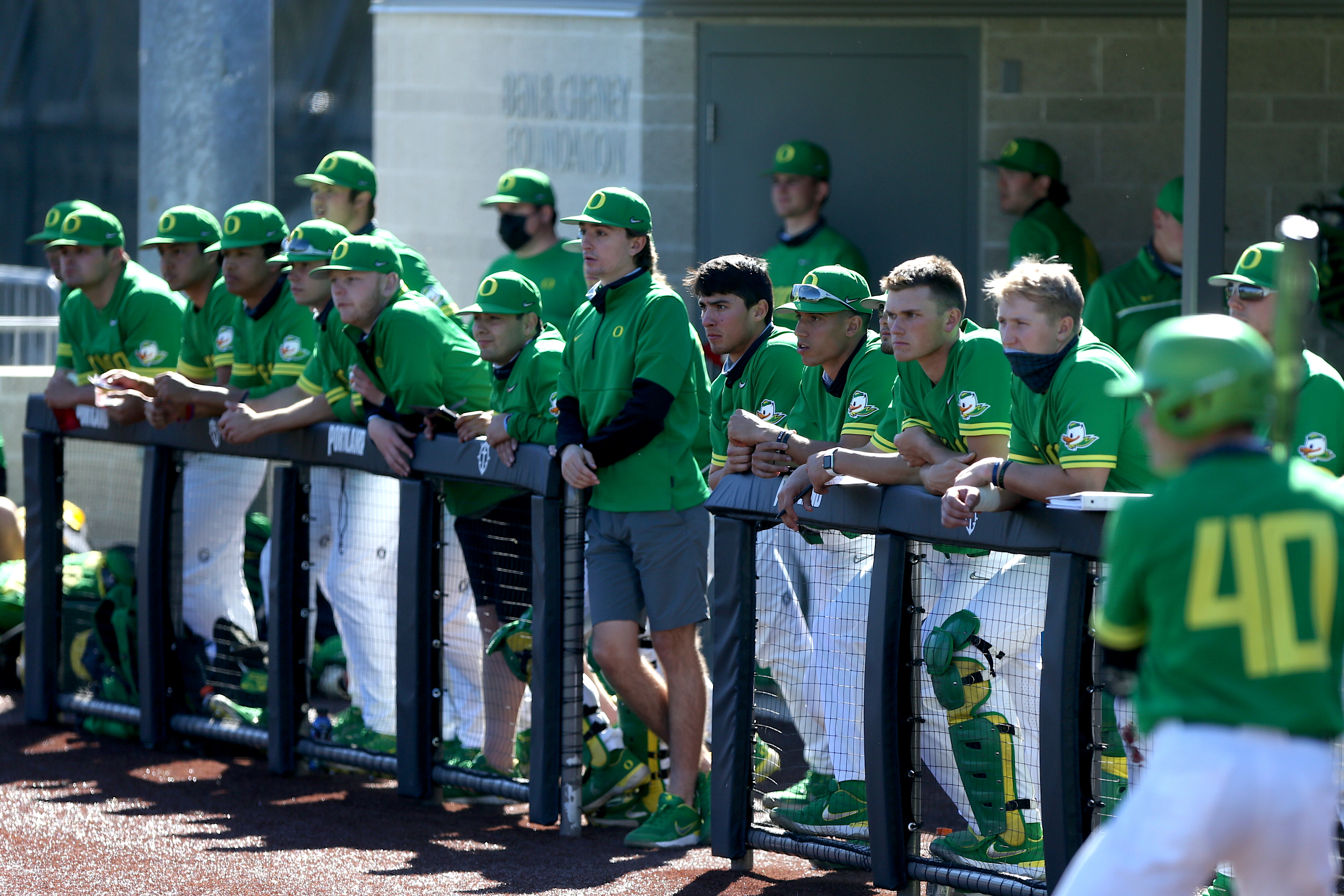 Ducks take down No. 13 UCLA in baseball home opener