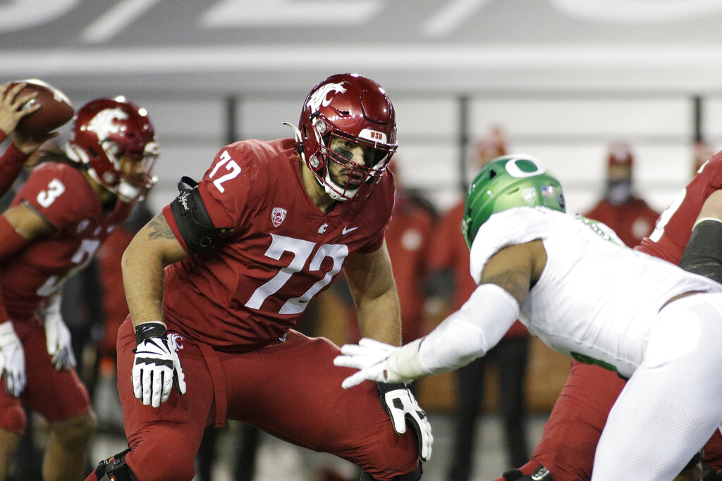 Abraham Lucas Offensive Tackle Washington State