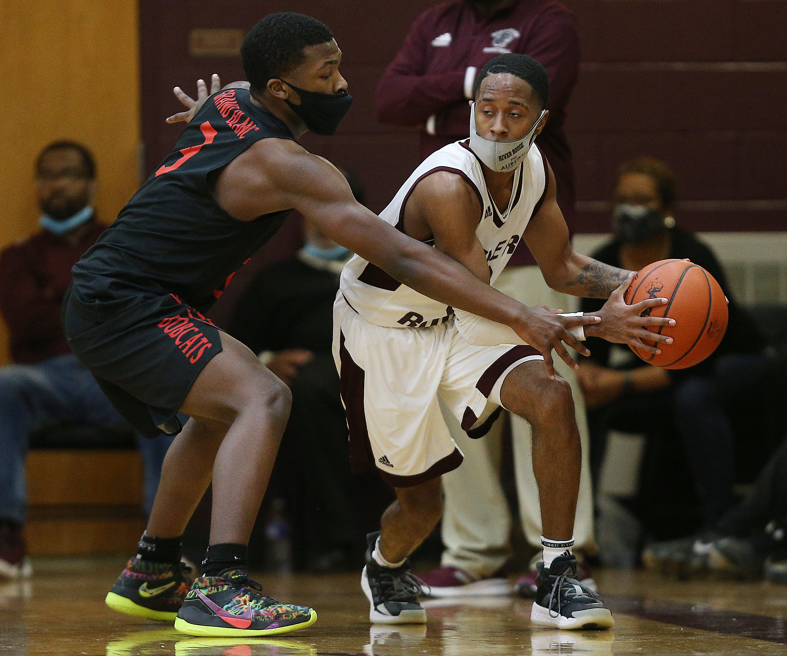 MHSAA basketball Grand Blanc at River Rouge March 5, 2021