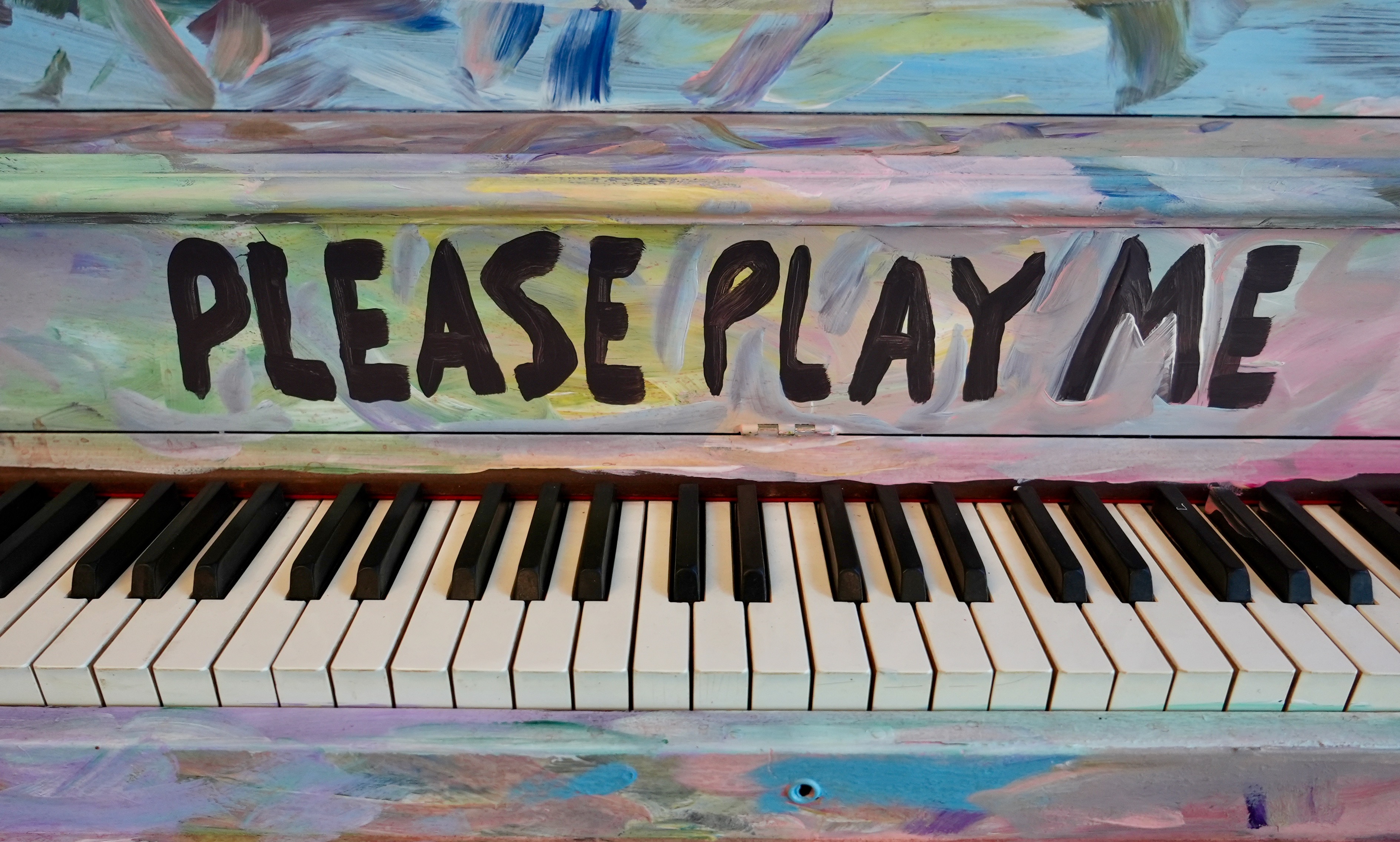 Portland's painted outdoor pianos hit the streets for the 10th
