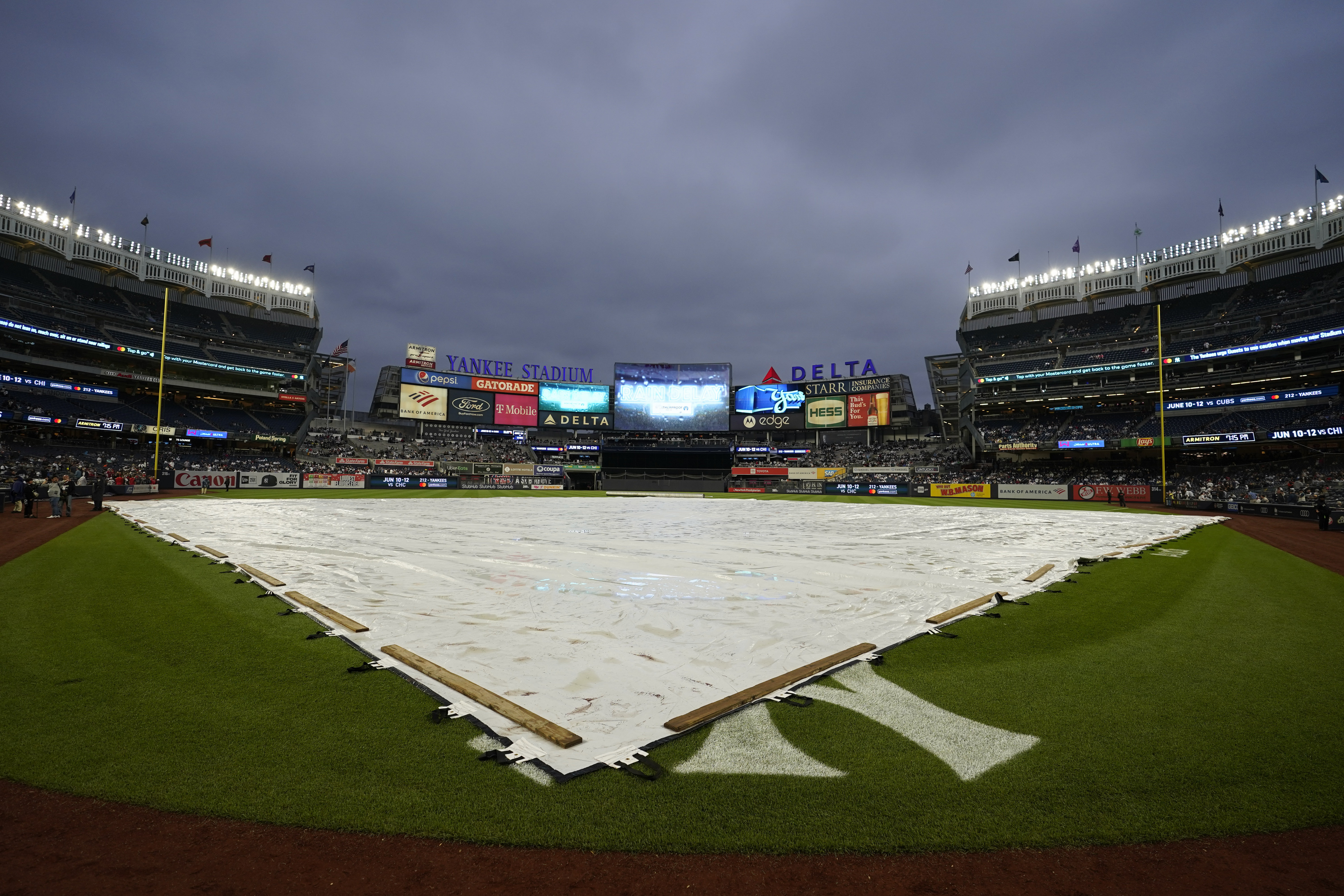 Yankees-Angels weather forecast, ticket policy: Rain expected for