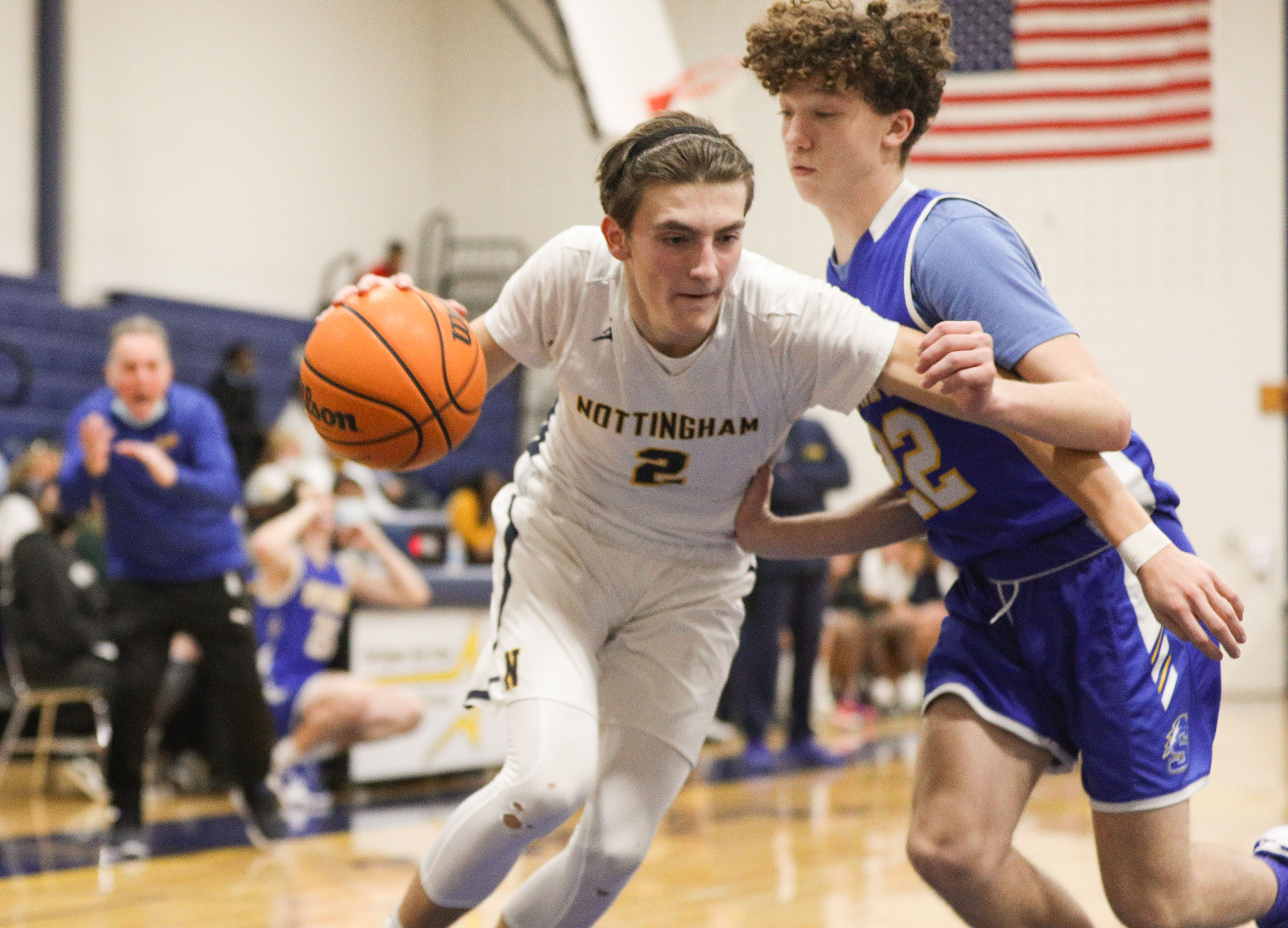 Spotswood vs. Nottingham NJSIAA Central Jersey Group 2 boys basketball ...