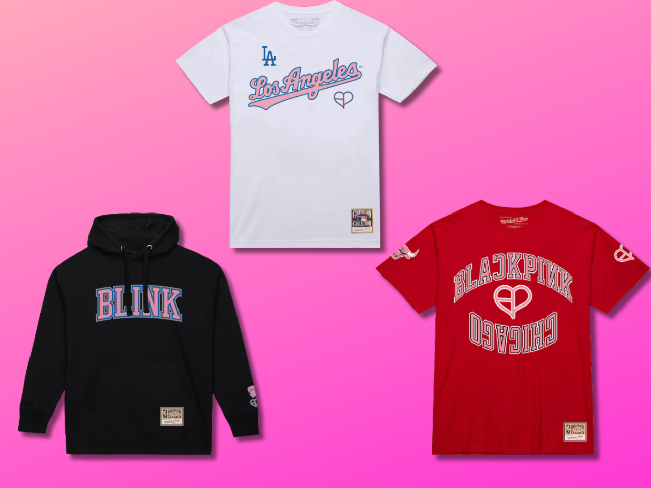 新品未開封 BLACKPINK × MLB Los Angeles Mサイズ Dodgers X Blackpink聯名系列商品。
