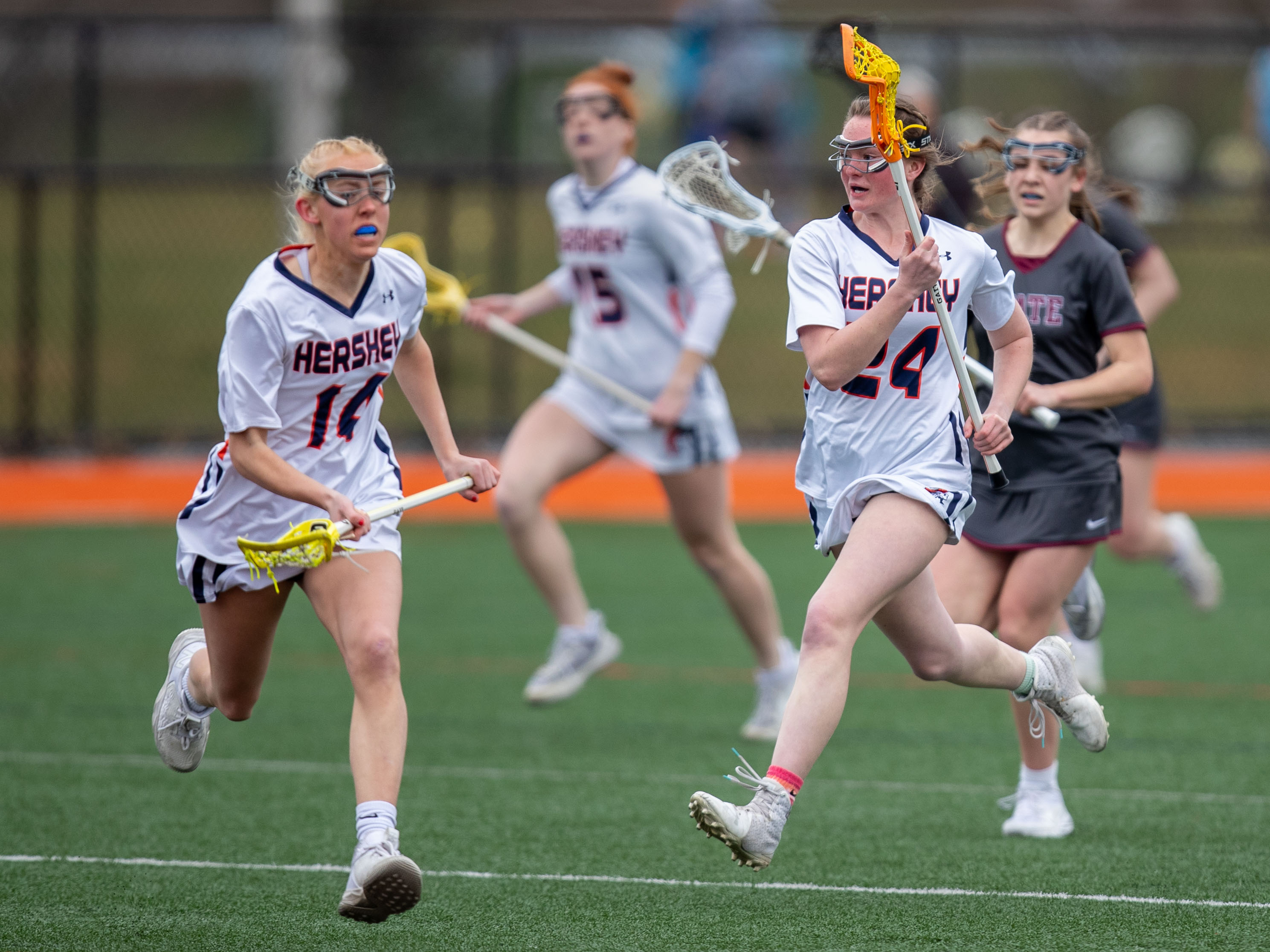 Hershey hosts State College in girls lacrosse - pennlive.com