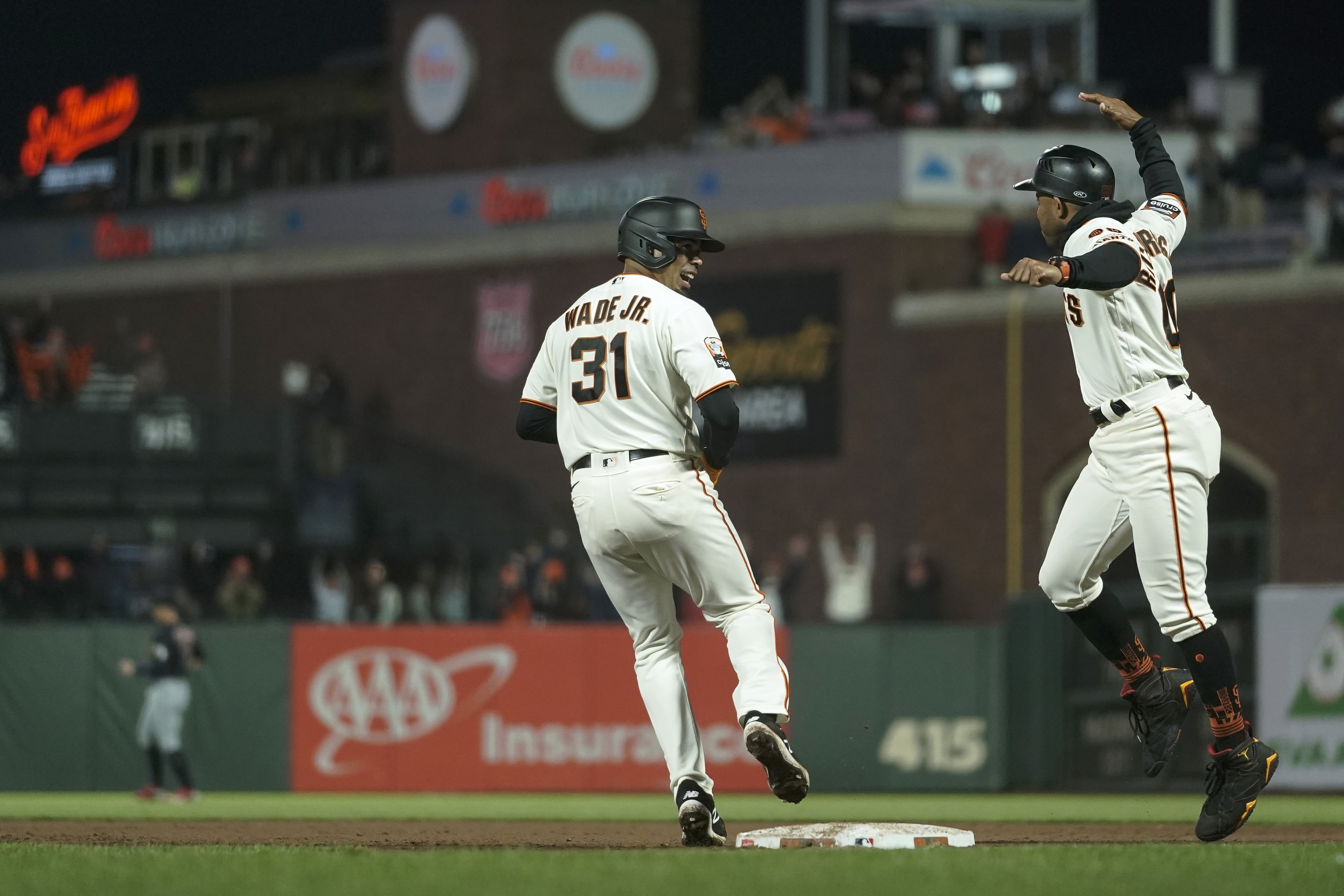 LaMonte Wade Jr., San Francisco Giants beat Cleveland Guardians