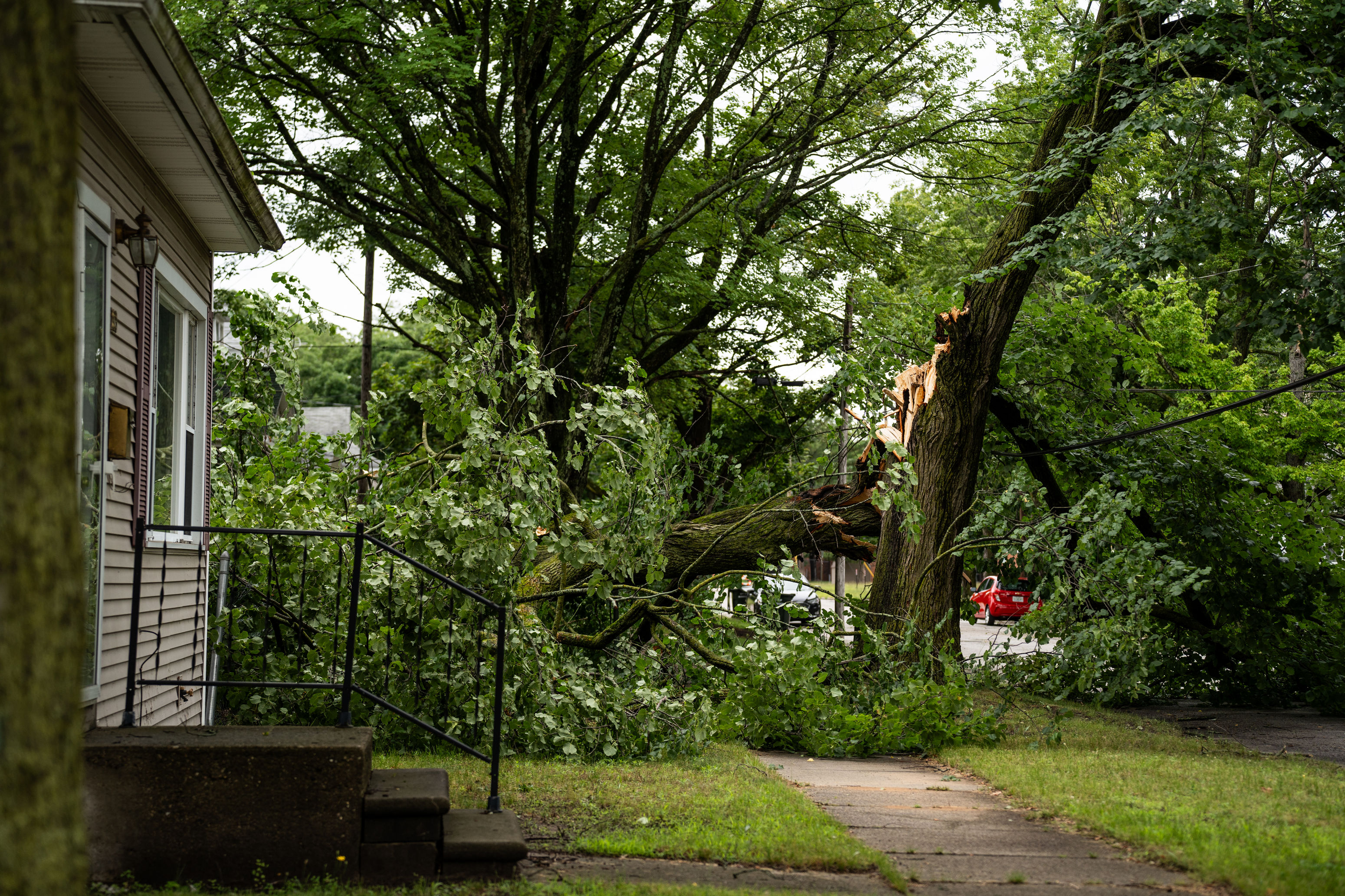 Storm leaves thousands in Muskegon without power, tree damage - mlive.com
