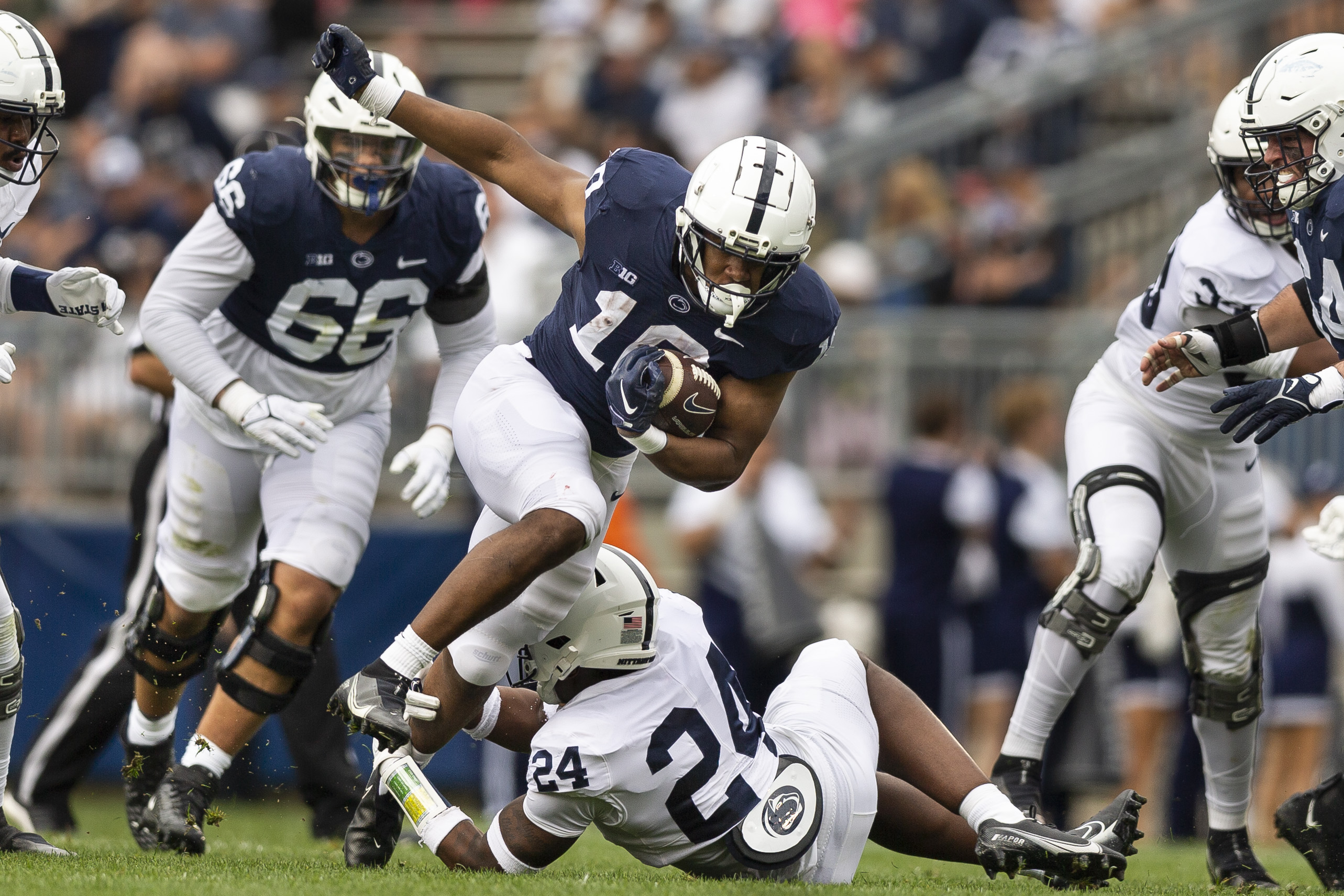 Blue Tops White, 10-0, In Annual Spring Game - Penn State Athletics