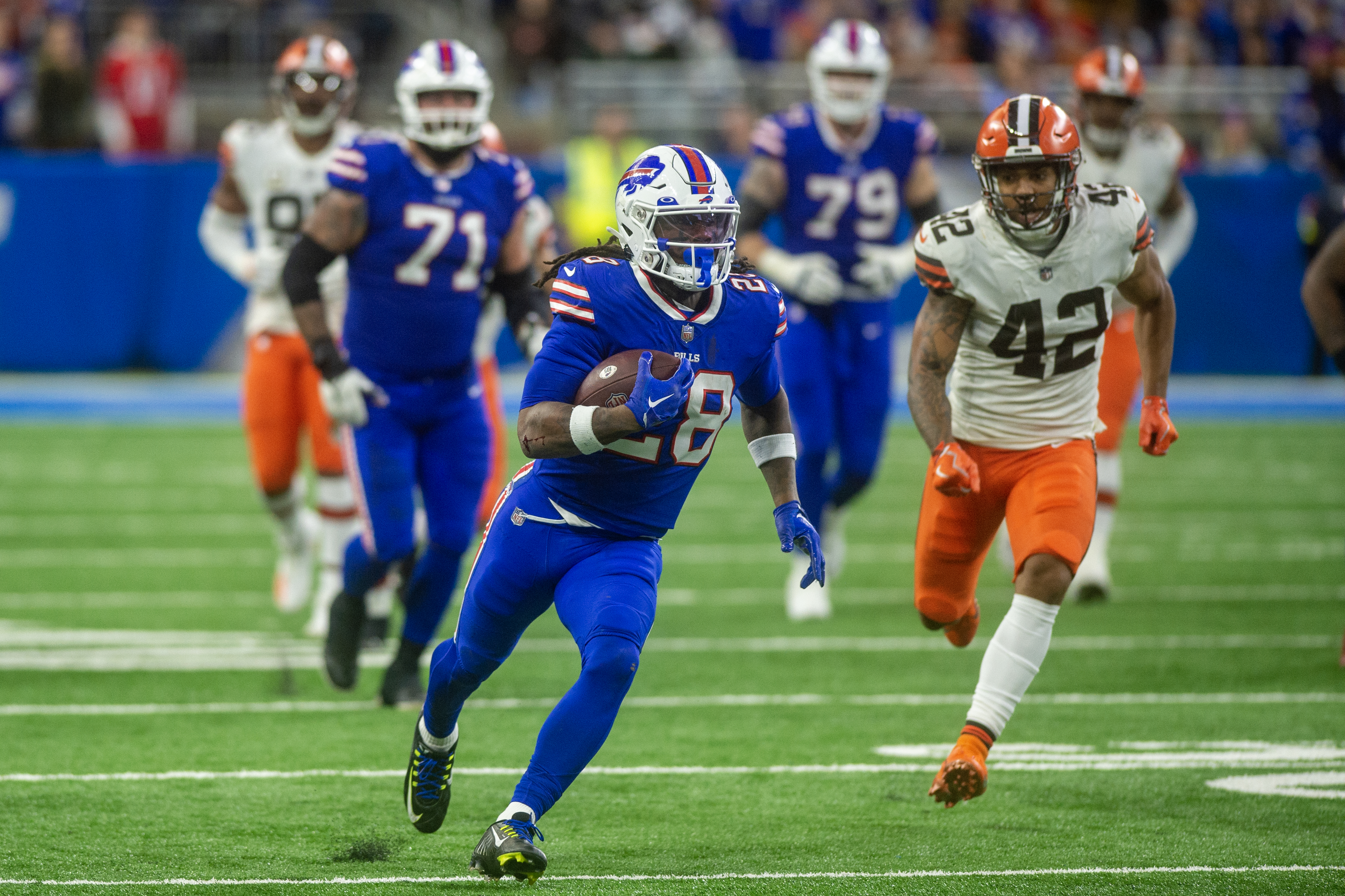 Bills vs Browns game will be in Detroit at Ford Field in NFL Week 11