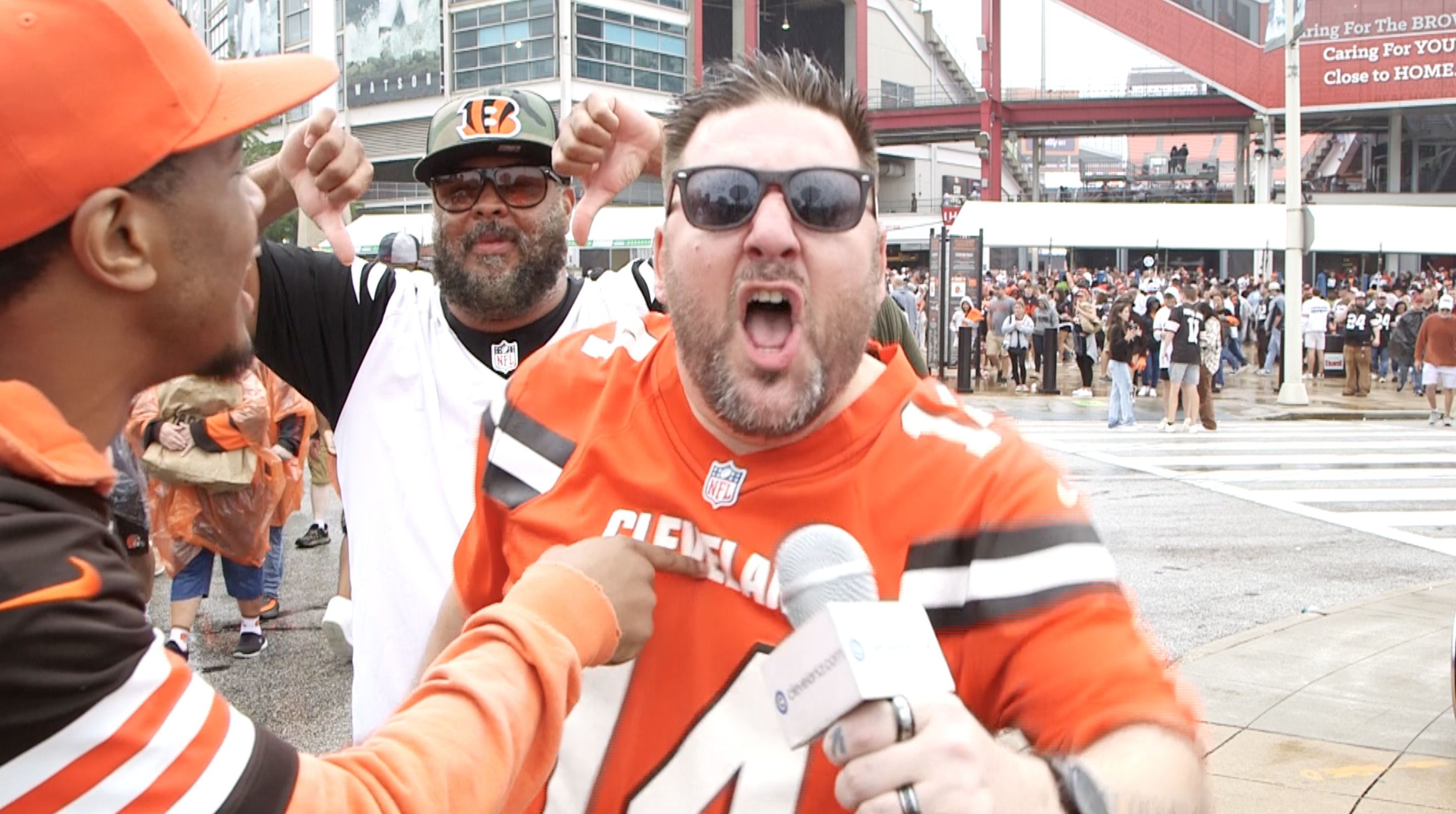 Browns fan: “We're gonna run the table, baby!” (video) 