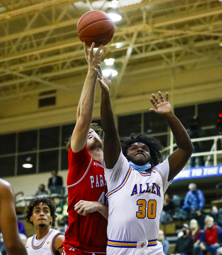 William Allen boys basketball hosts Parkland on Dec. 21, 2021 ...