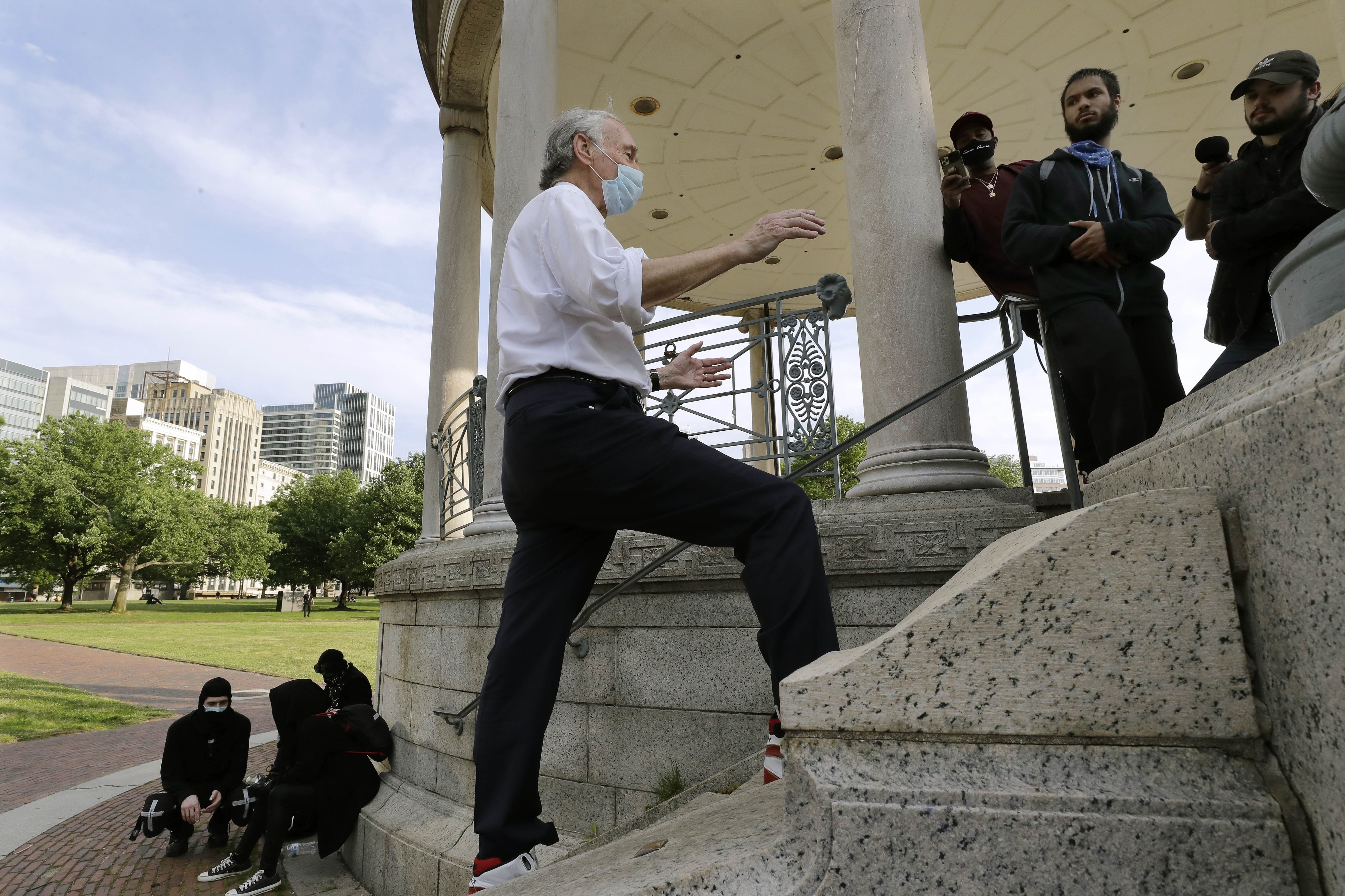 Black Lives Matter protest on Boston Common Wednesday, June 3 ...