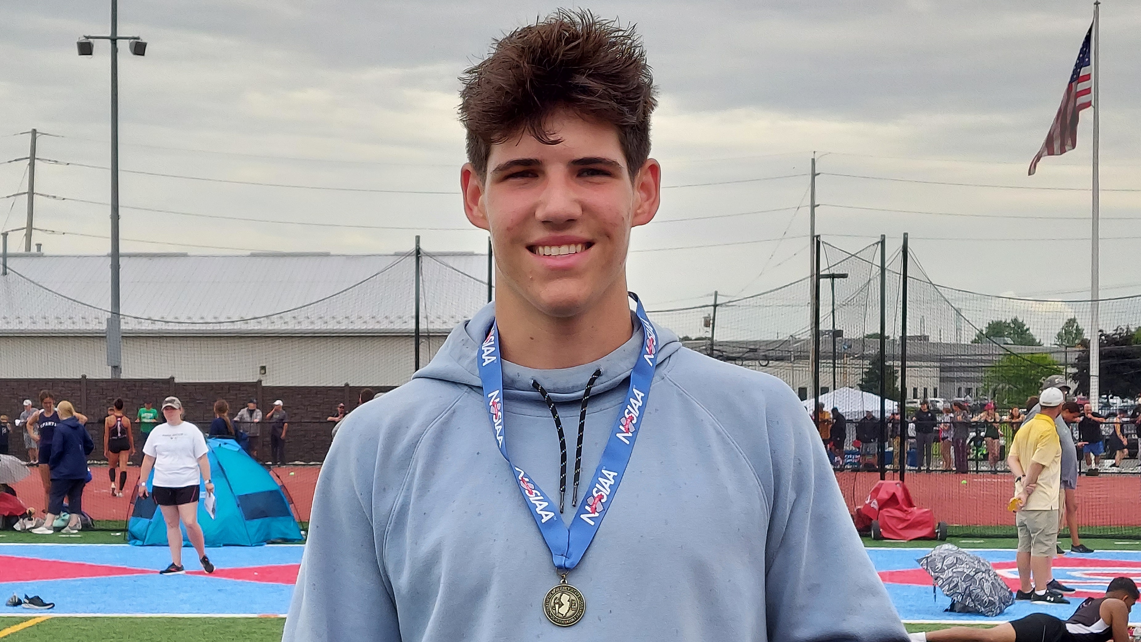 My Life: Austin Hudak of Hammonton is hooked on the javelin