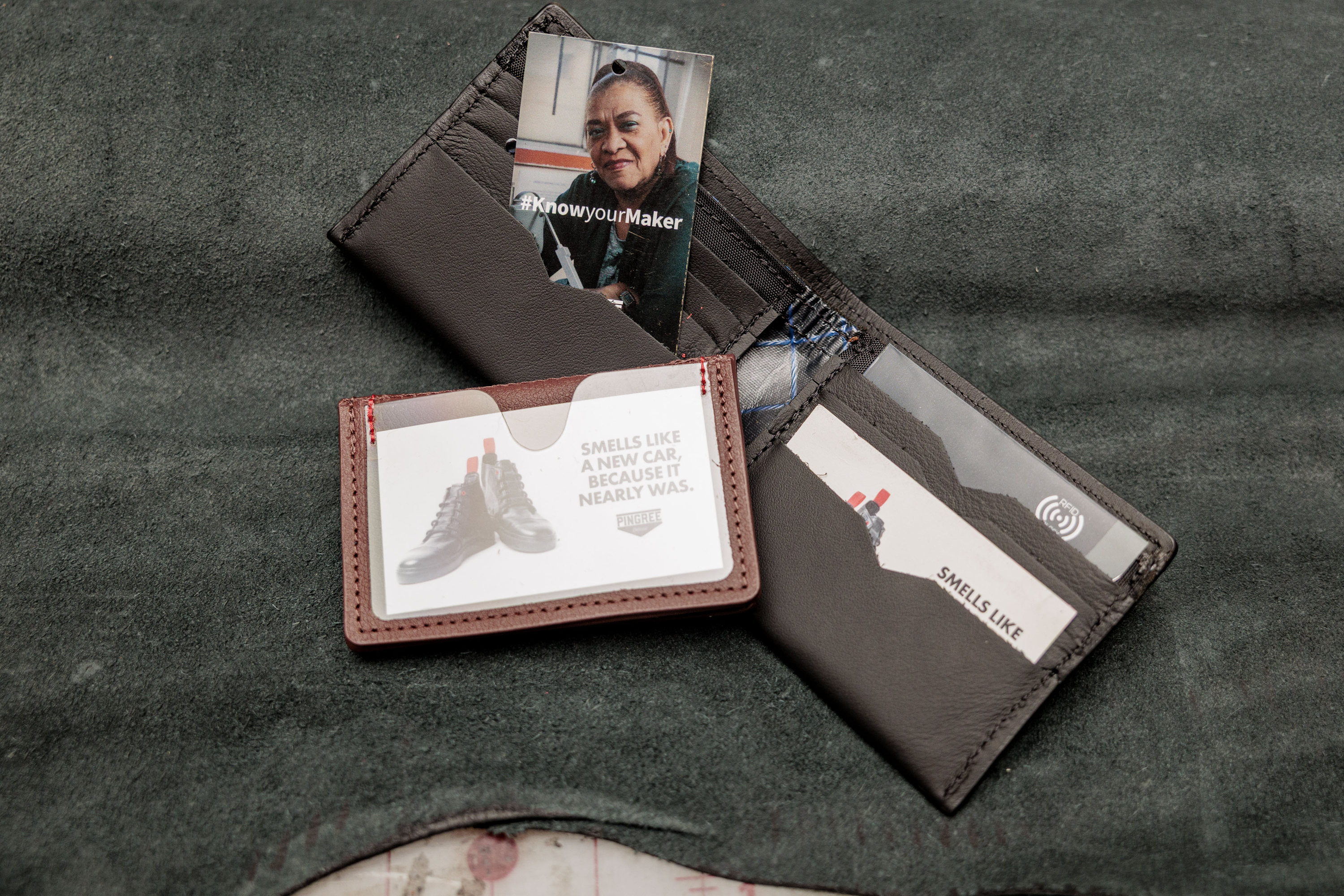 The Willow Run Bifold Wallet at Pingree Detroit, 15707 Livernois in Detroit on Monday, Oct. 6 2025.