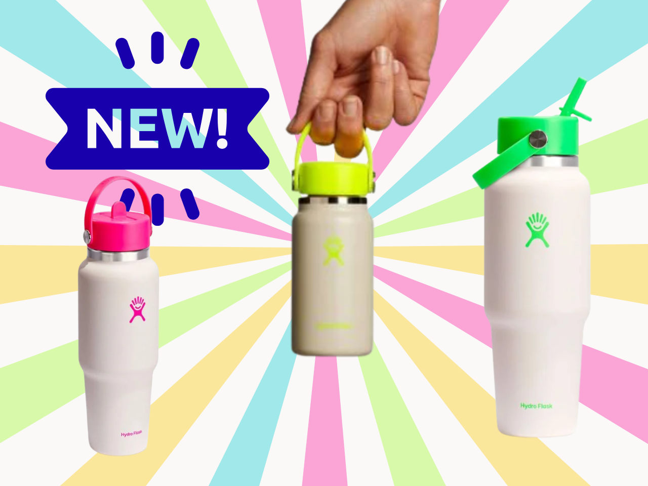 Hydro Flask launches limited-edition Neon Collection as