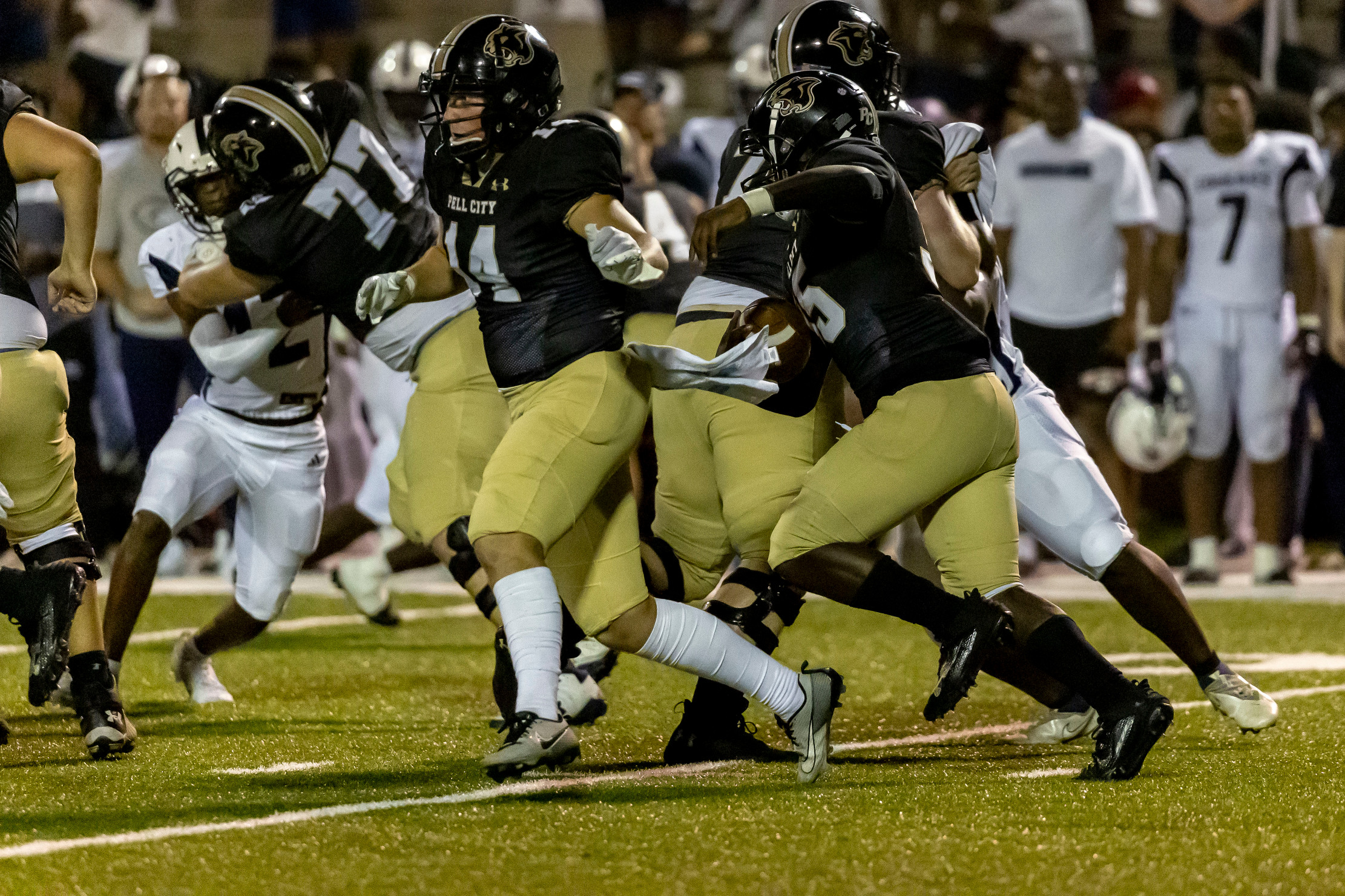ClayChalkville at Pell City football