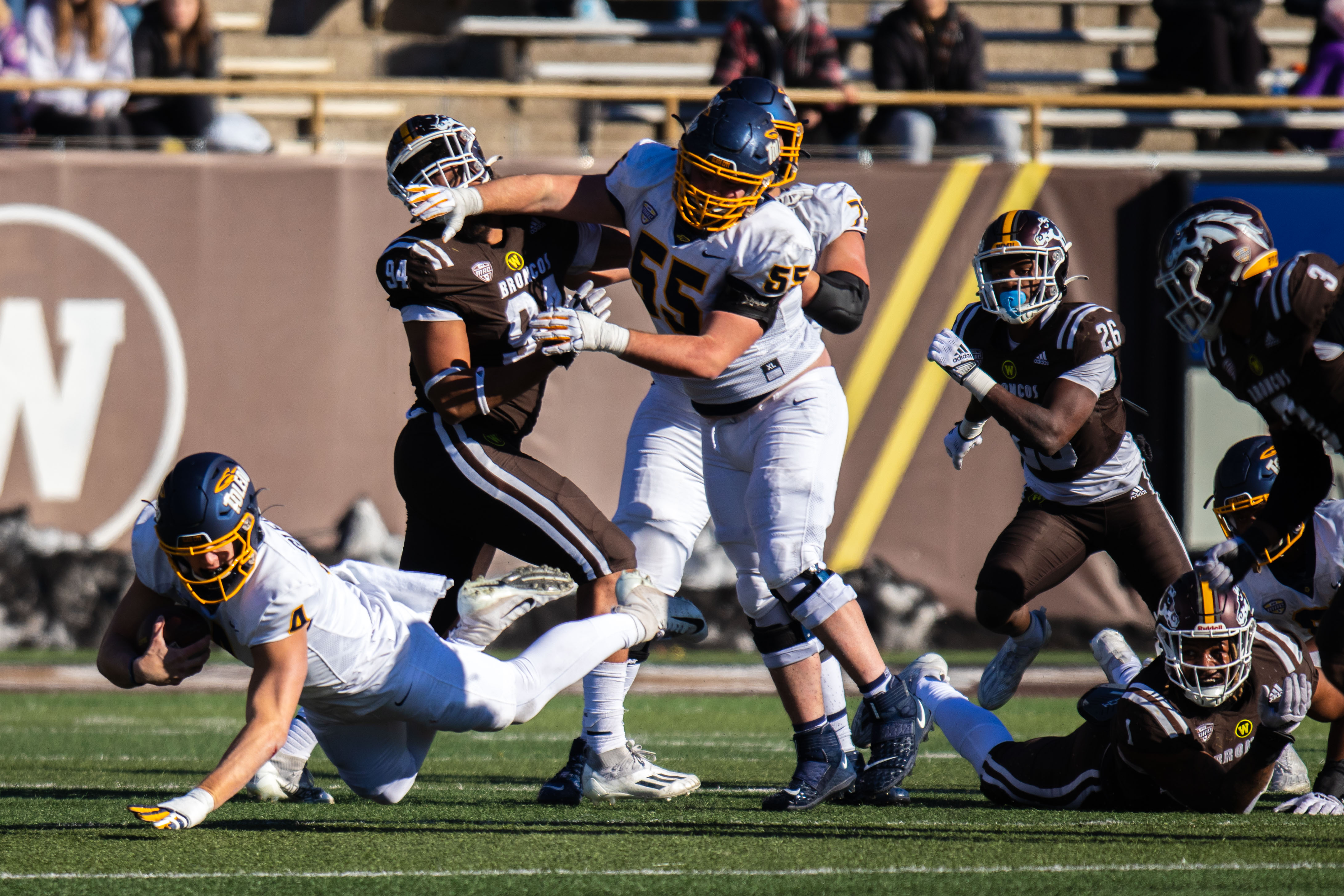 Western Michigan defeat Toledo in last game of the season