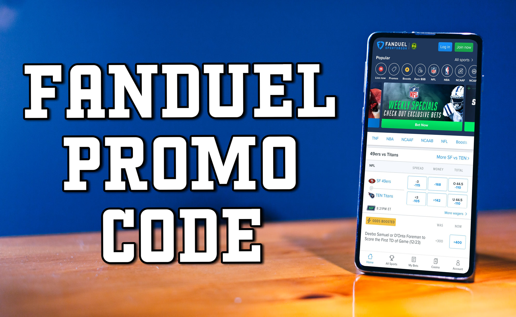 FanDuel Promo Code Grants New Customers $1,000 No Sweat First Bet for NFL  Preseason Week 2