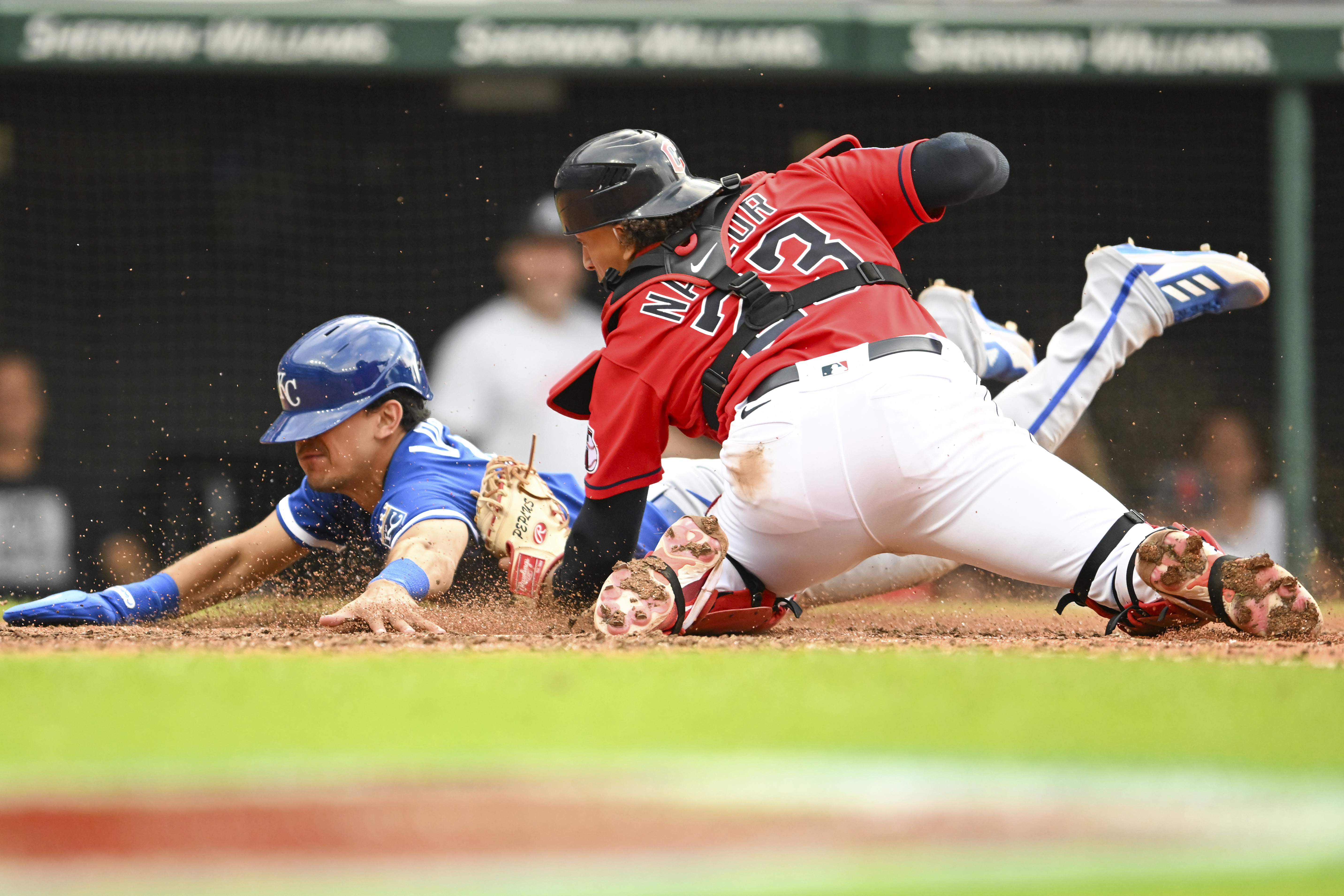 Melendez homers, McArthur stars in relief as Royals hold off Guardians 7-6  - The San Diego Union-Tribune