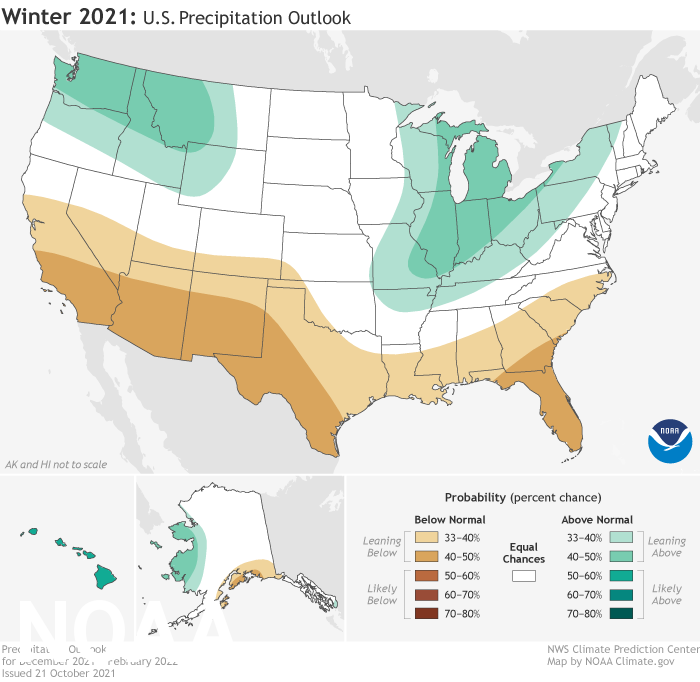 Old Farmer's Almanac Winter 2021-2022 Forecast and Predictions