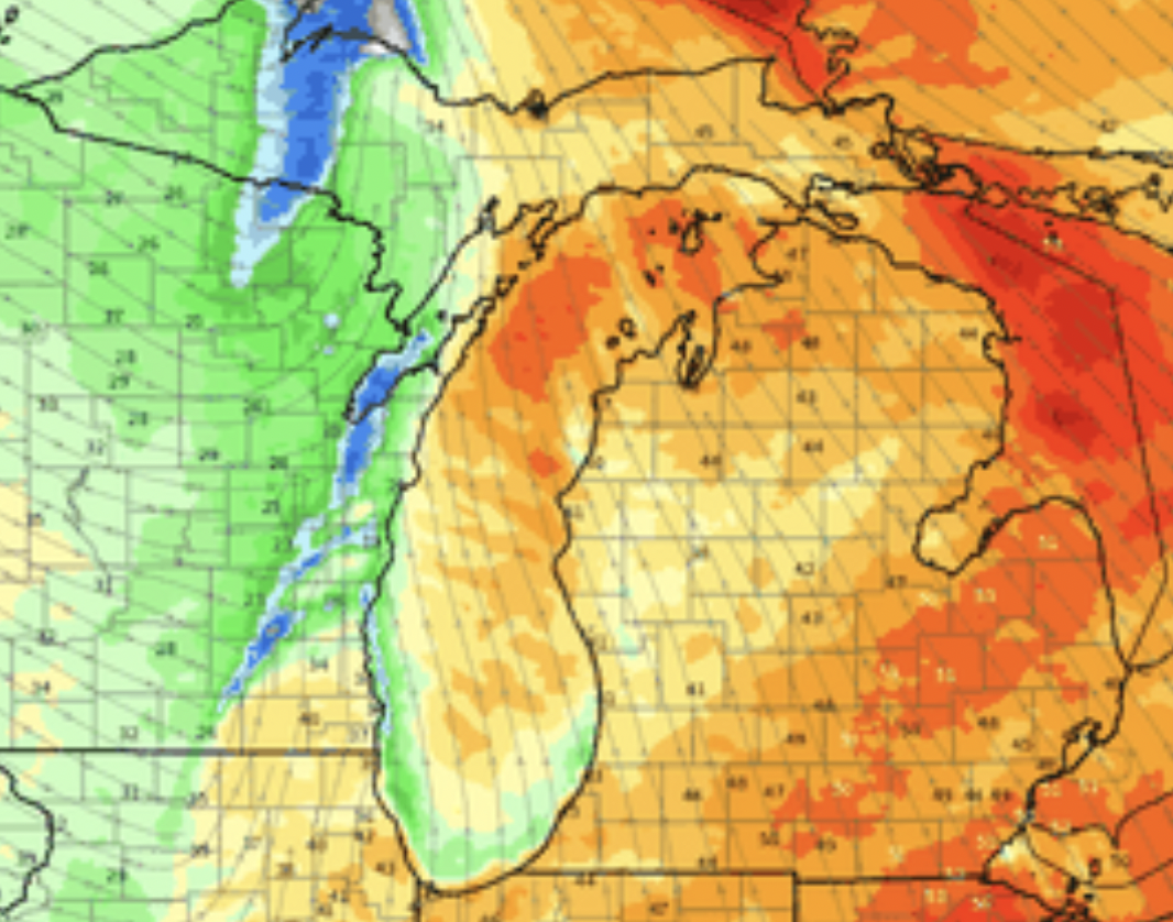 Winter storm warning for part of Upper Peninsula, wind advisory for