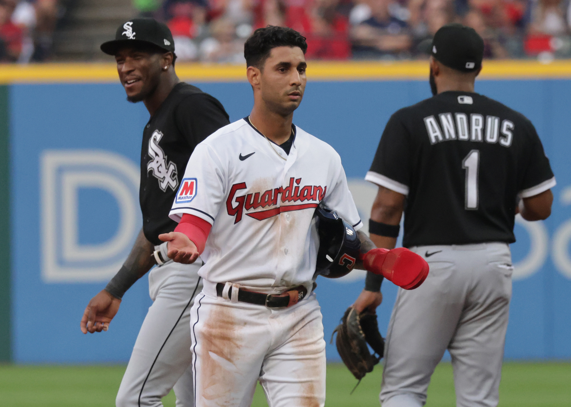 Guardians First Baseman Hustled His Tail Off for a Very Weird Double -  Sports Illustrated