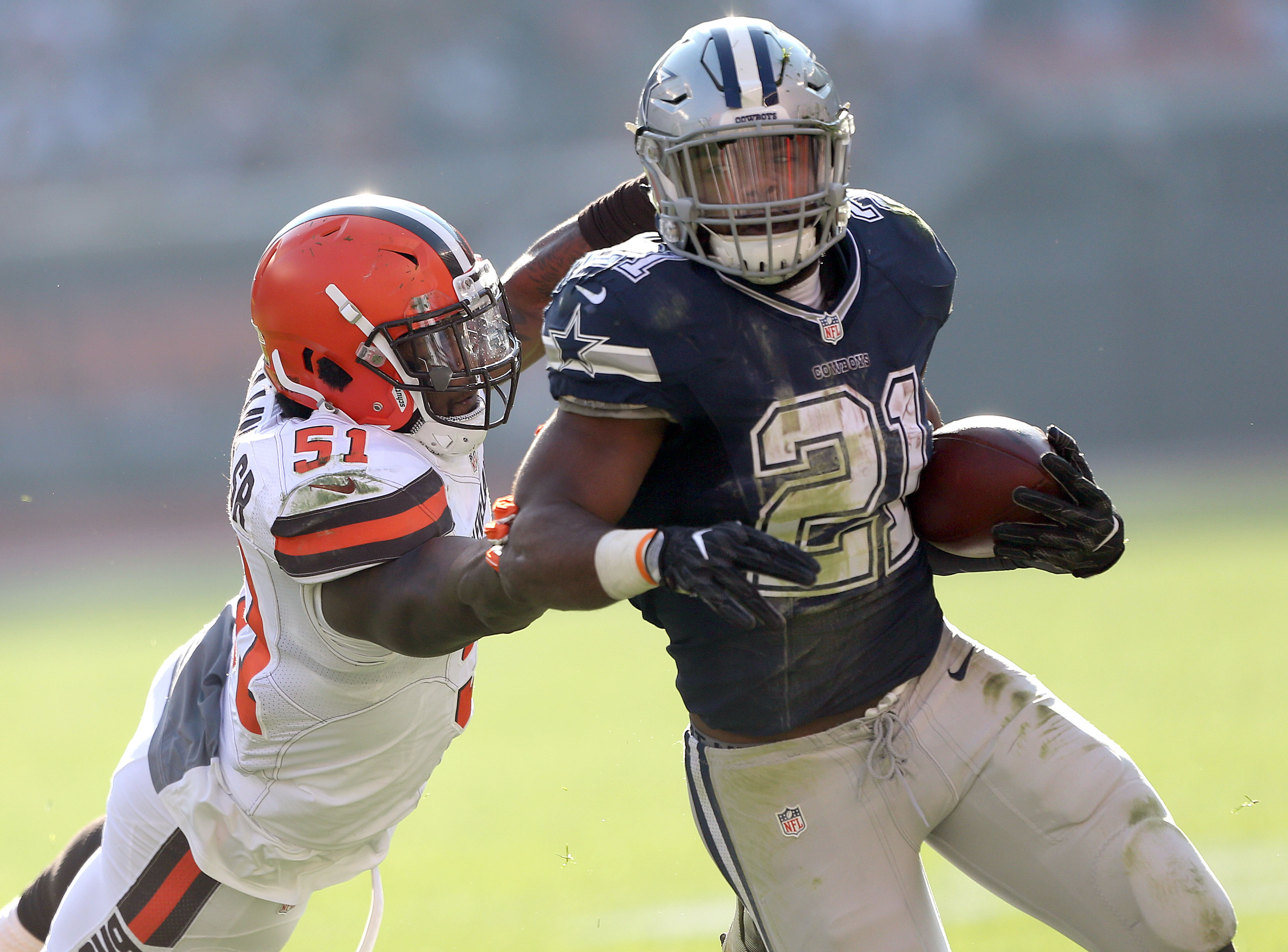 Cowboys to release 2-time rushing champ, former Ohio State star Elliott