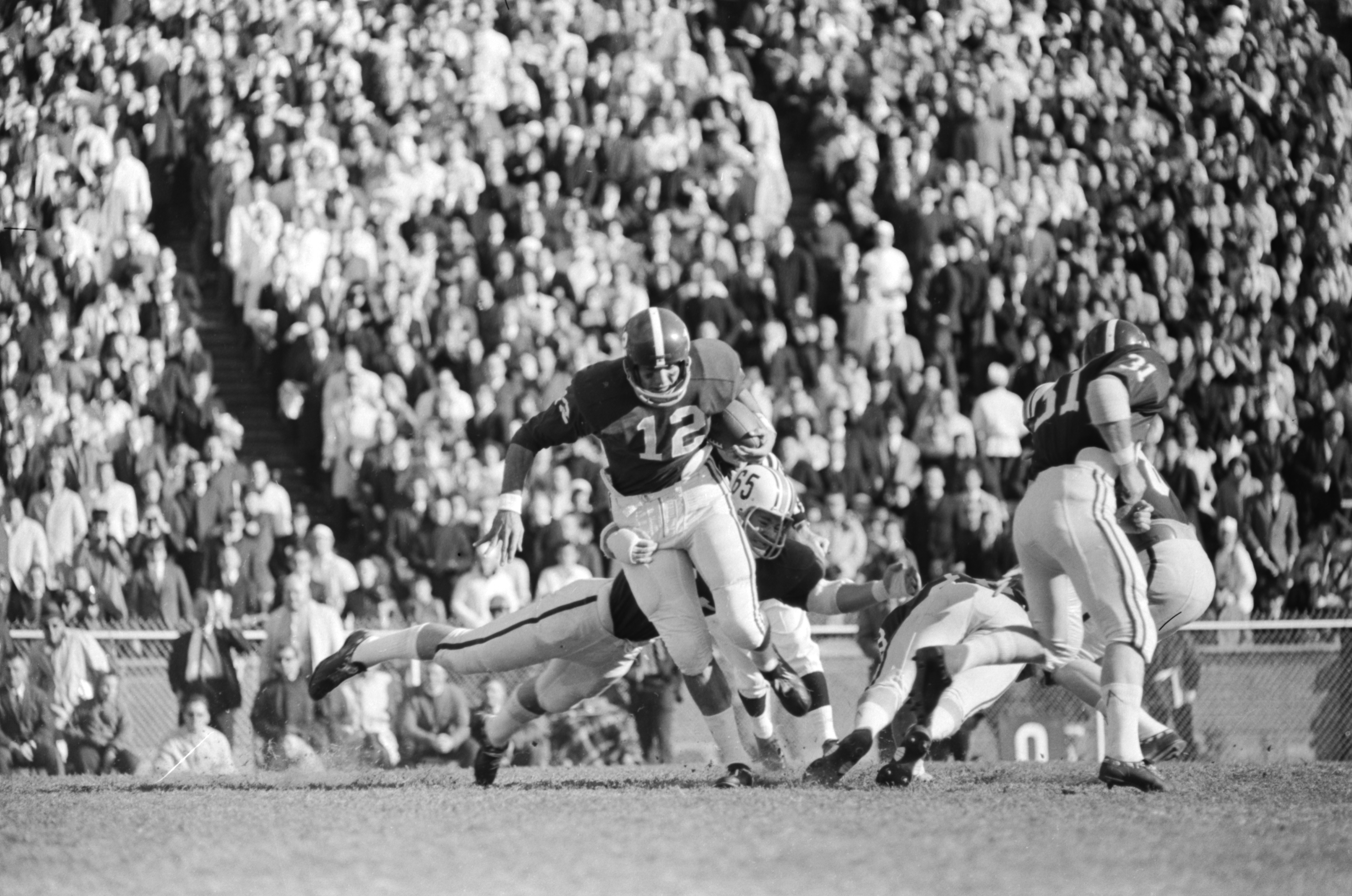 AFL Championship, New York Jets Emerson Boozer in action vs Oakland News  Photo - Getty Images