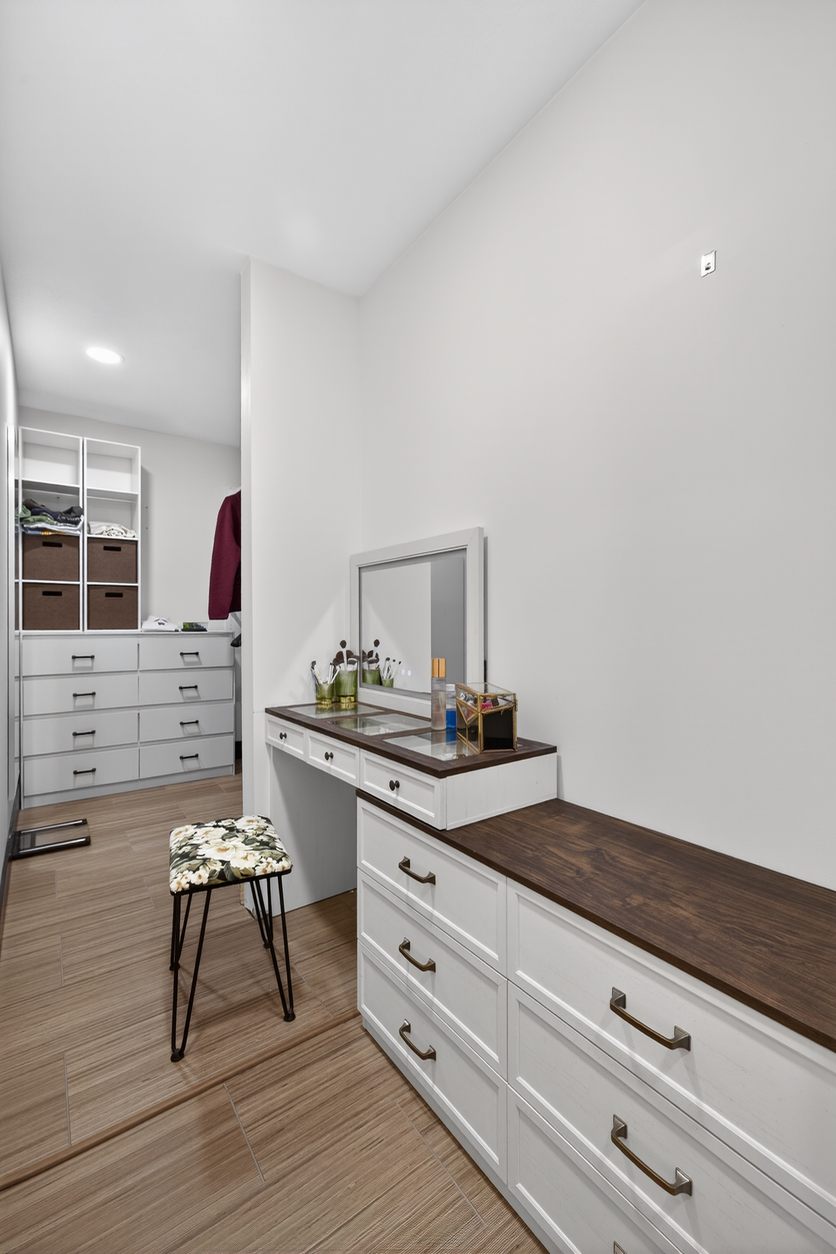 - Christina Cianciosi grew up admiring the house at 101 Alton Street in Syracuse which borders Bellevue Country Club. In 2022, she bought the unique home and gave it an extensive renovation. Inside her California custom closet in the primary suite. Courtesy of Kyle Fedrizzi, owner of kfotography315, LLC.