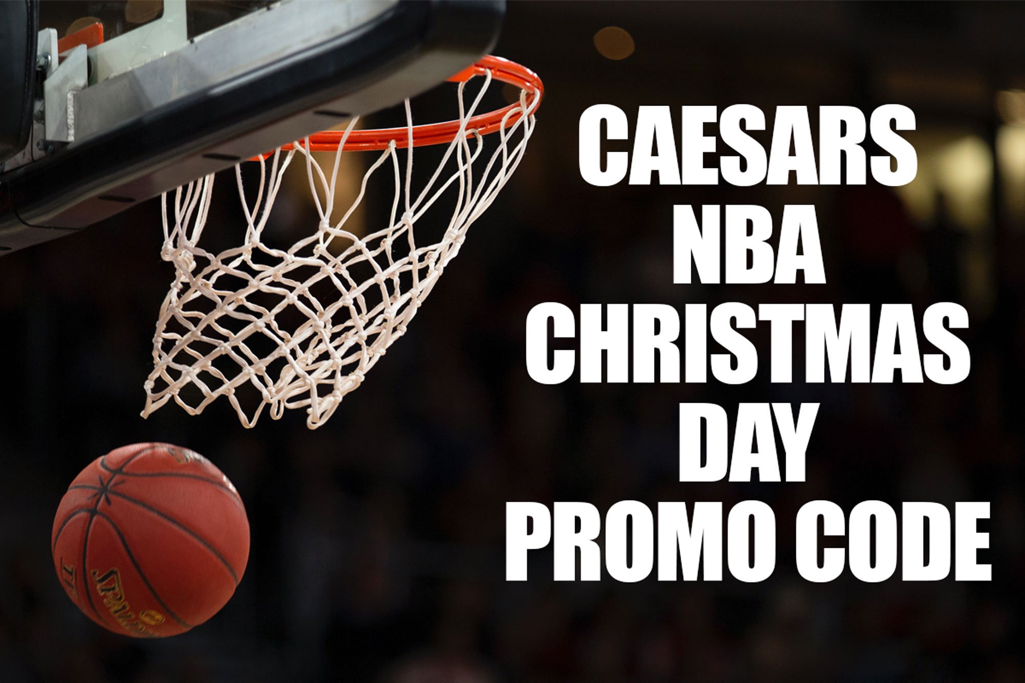 Caesars promo code for NFL Christmas Day games: $1,250 bet on