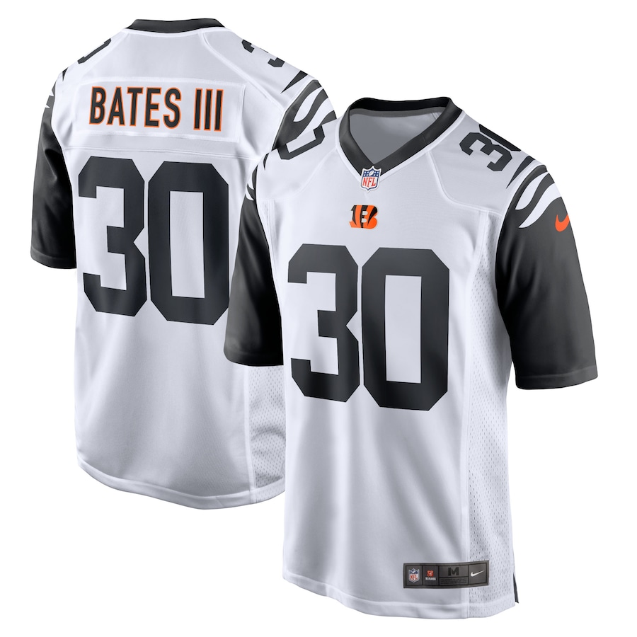 Nike Youth Boys and Girls Tee Higgins White Cincinnati Bengals Game Jersey