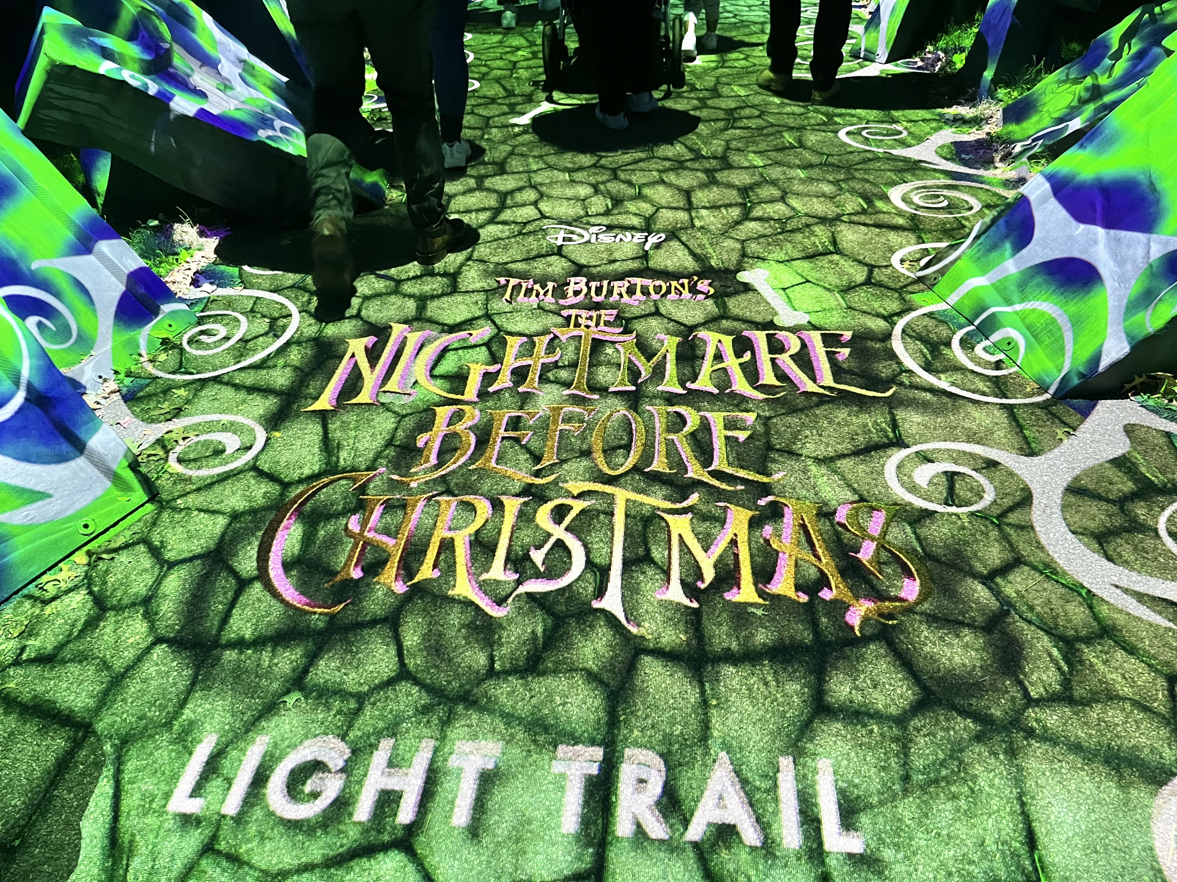 Disney Tim Burton's Nightmare Before Christmas Light Trail will