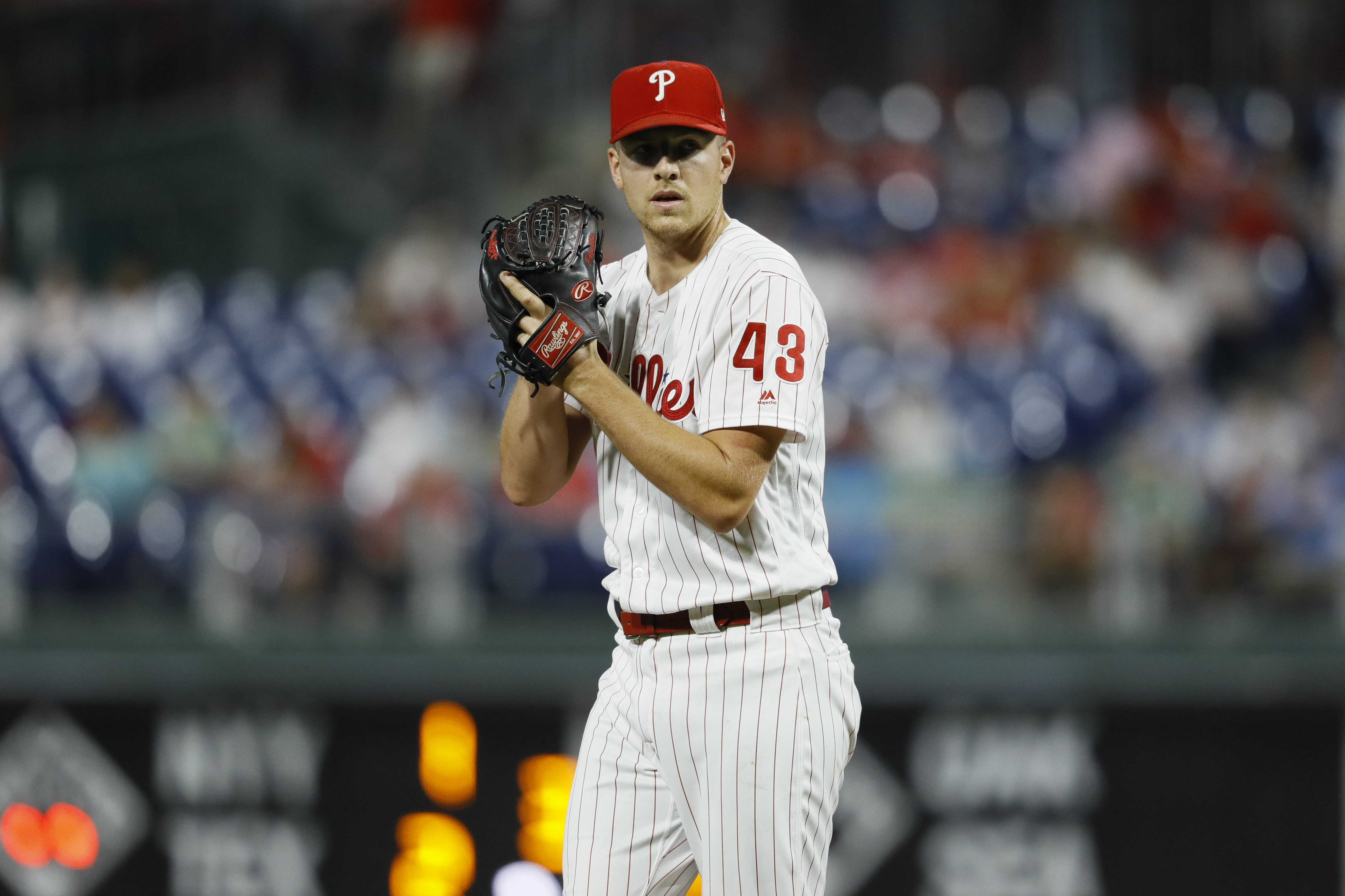 Phillies' Noah Syndergaard getting to work on tweaking his pitch