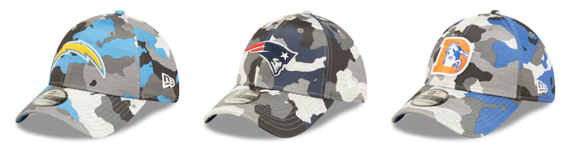 Dallas Cowboys 'Salute To Service' Blue/Green Digi Camo Flex Hat -  Medium/Large