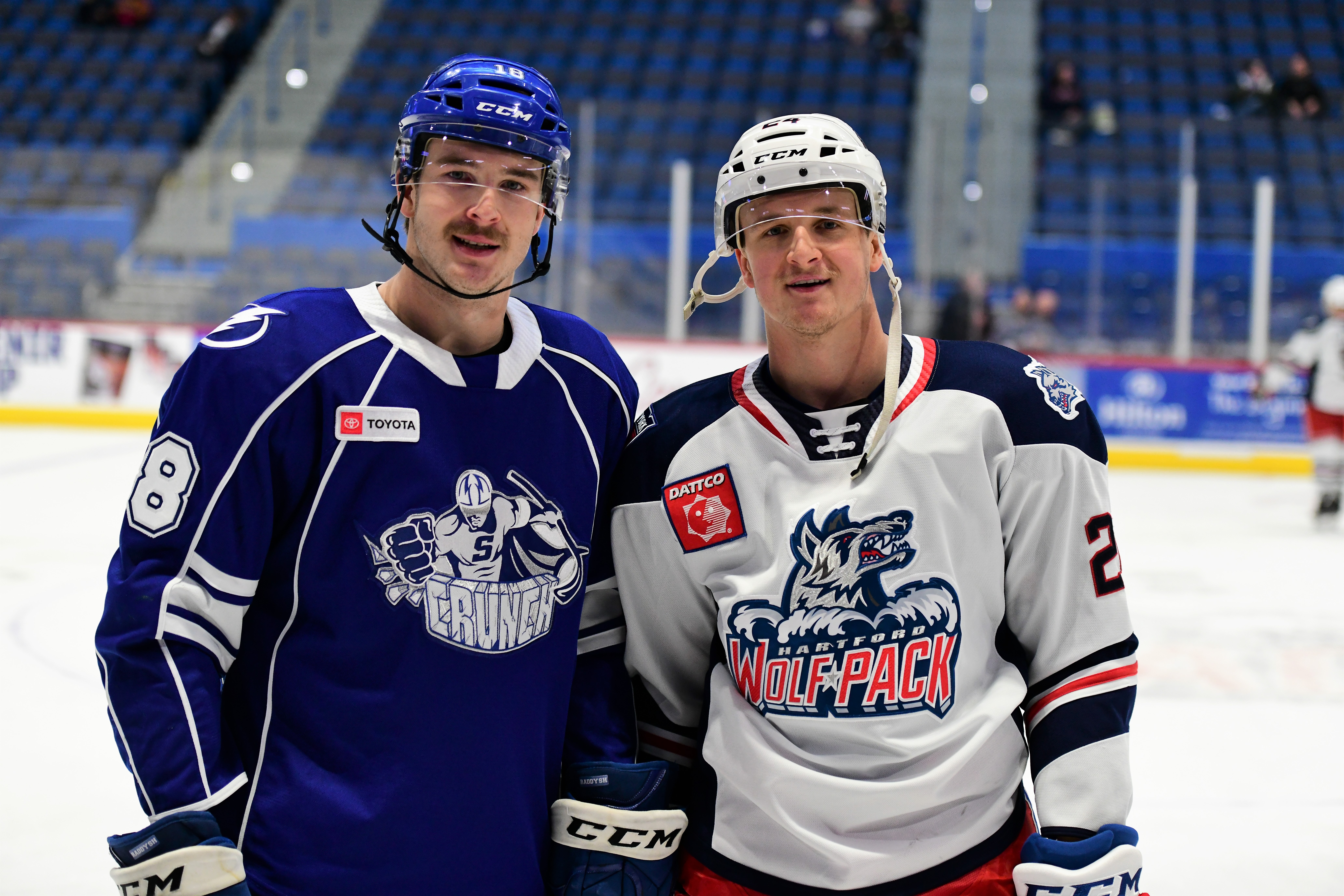 Holiday cheer paused as Syracuse Crunch's Taylor Raddysh battles brother  twice - syracuse.com