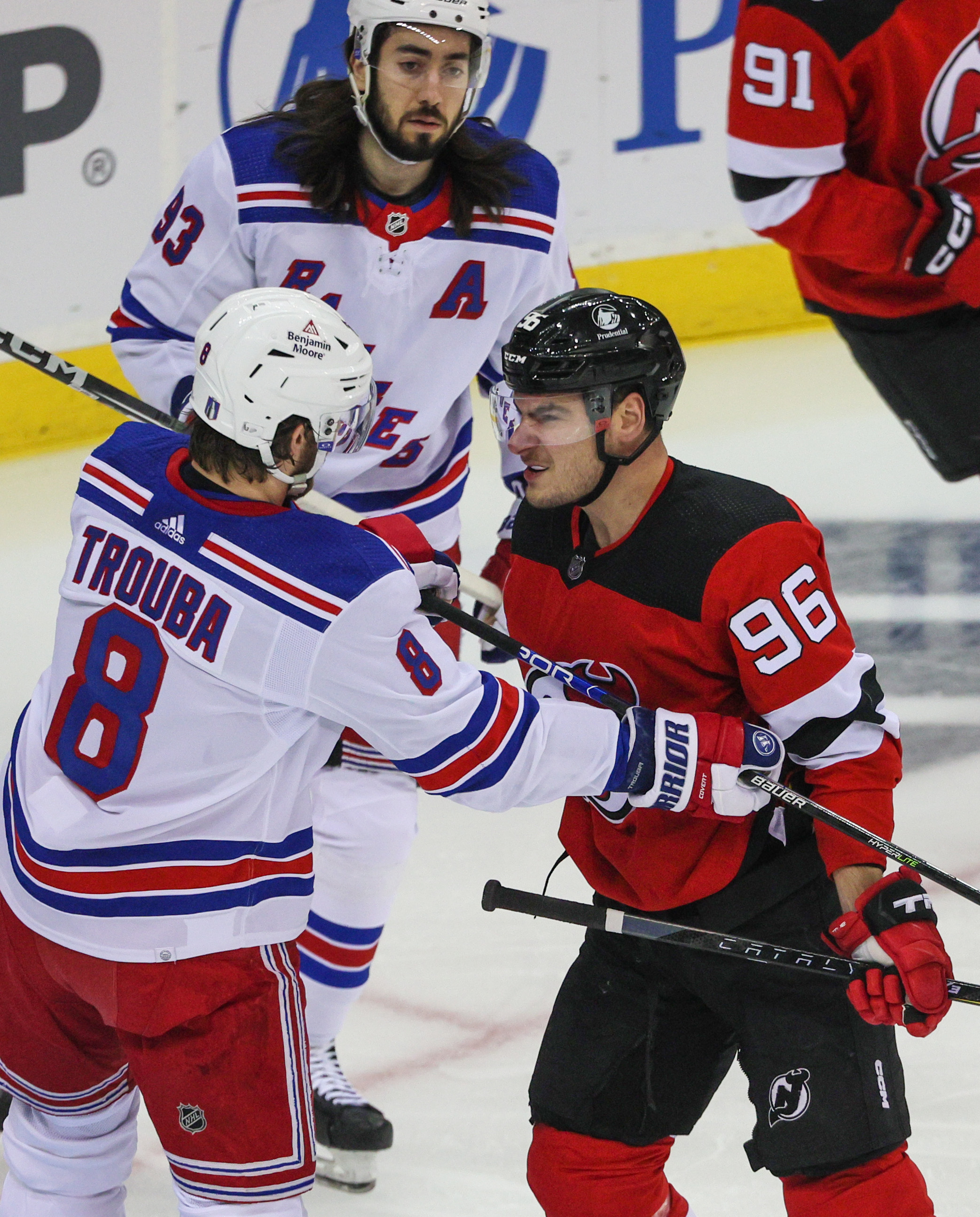 New York Rangers Vs. New Jersey Devils, NHL Stanley Cup Playoffs - Game ...