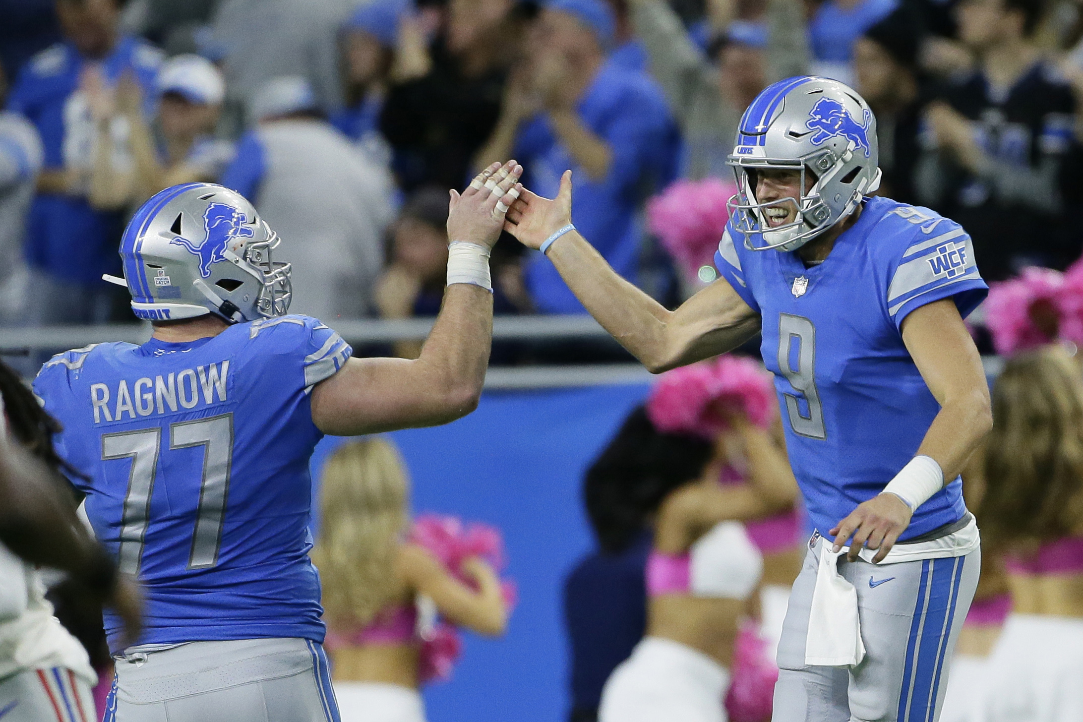 Matthew Stafford active for Lions' season finale; Frank Ragnow too 