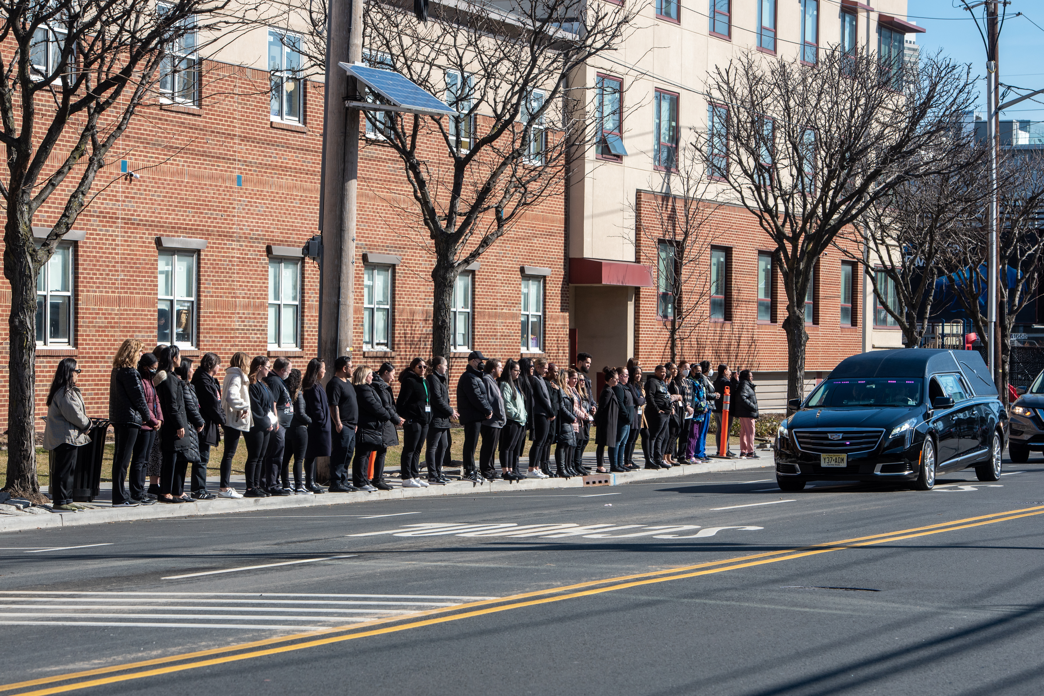 Funeral procession for slain Jersey City kindergarten teacher Luz