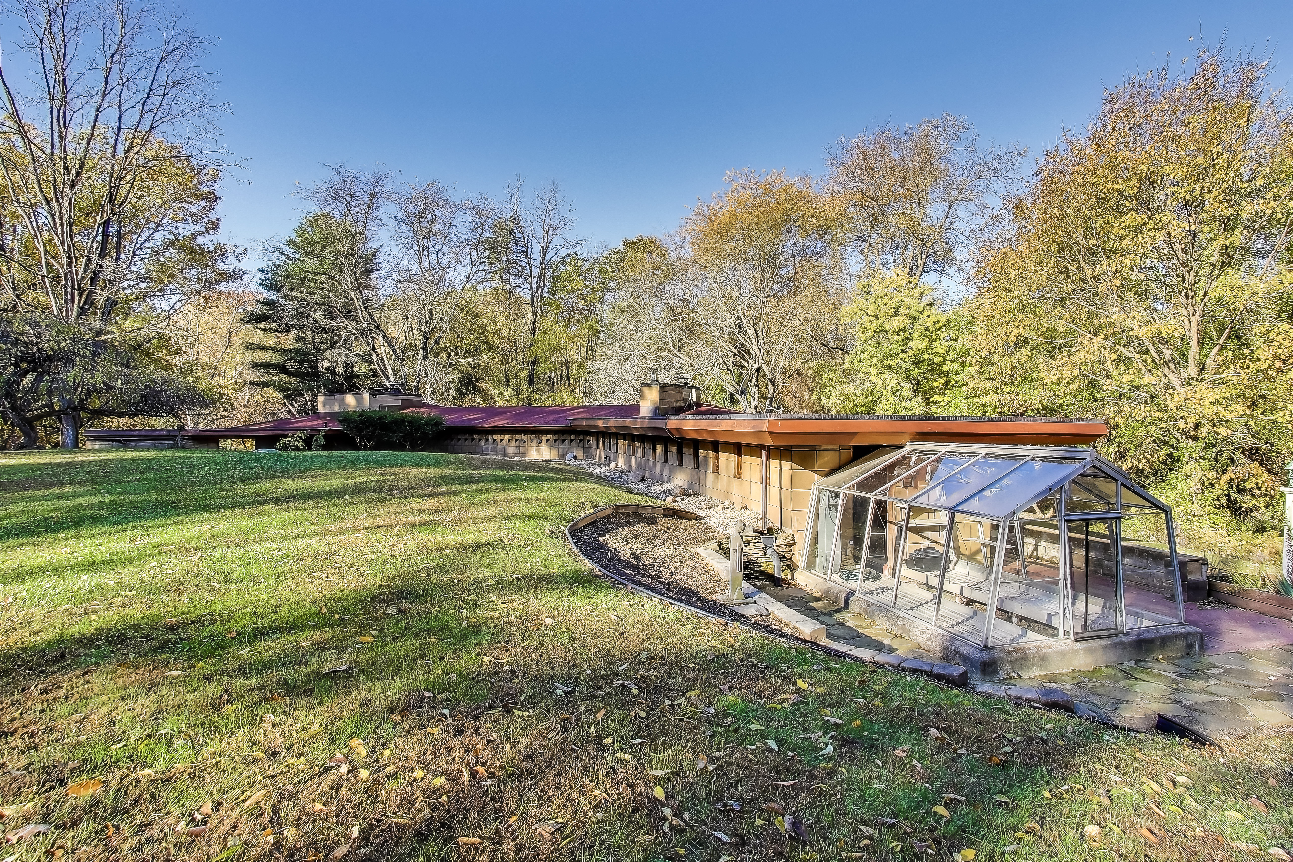 Remote 1951 Frank Lloyd Wright home back on market near Kalamazoo