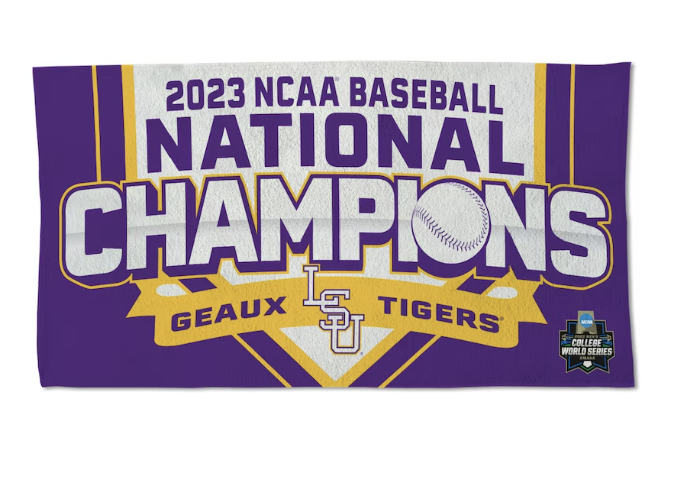 Unisex ProSphere #23 Purple LSU Tigers 2023 NCAA Men's Baseball College  World Series Champions Jersey