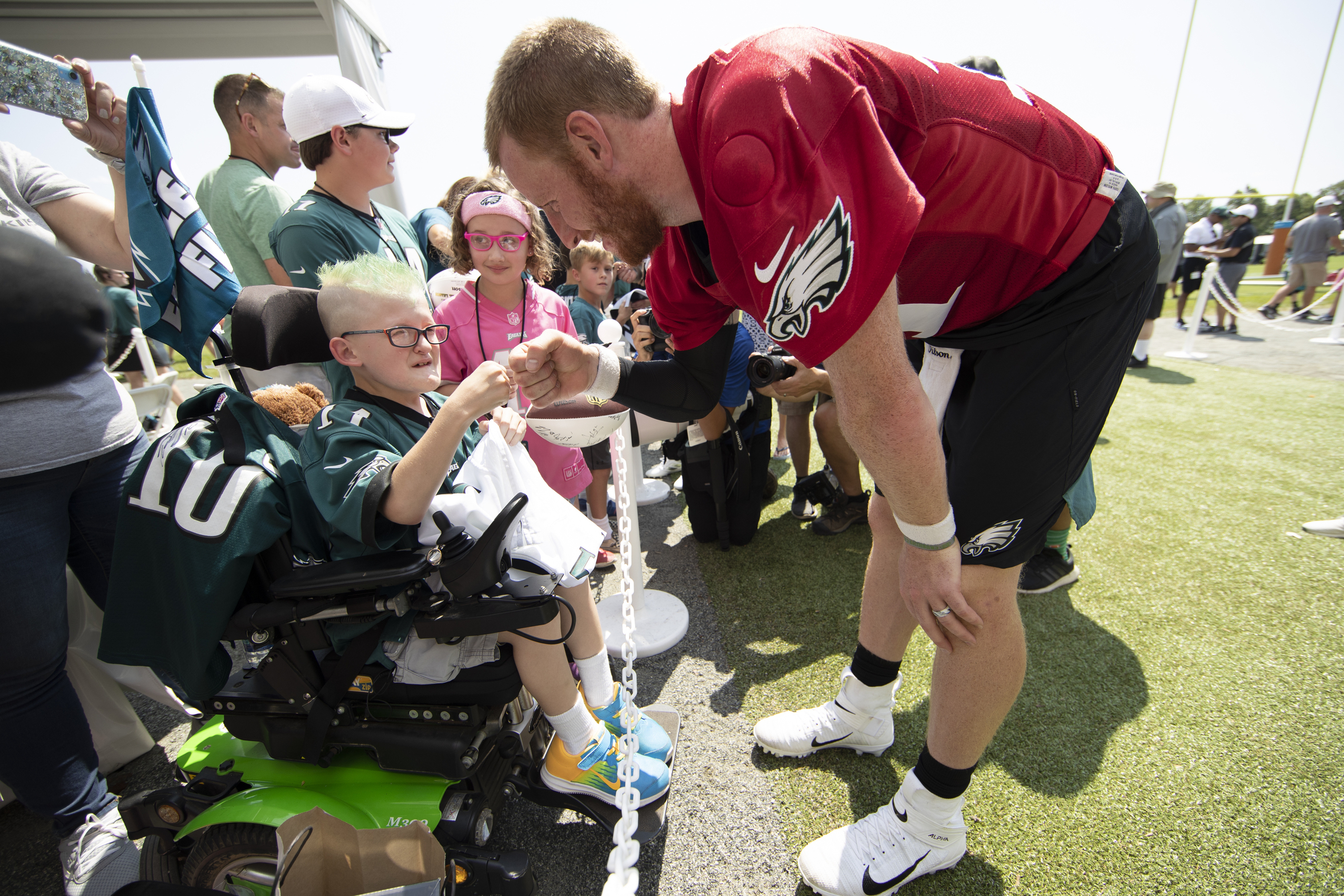 Wentz superfan moving to Indianapolis