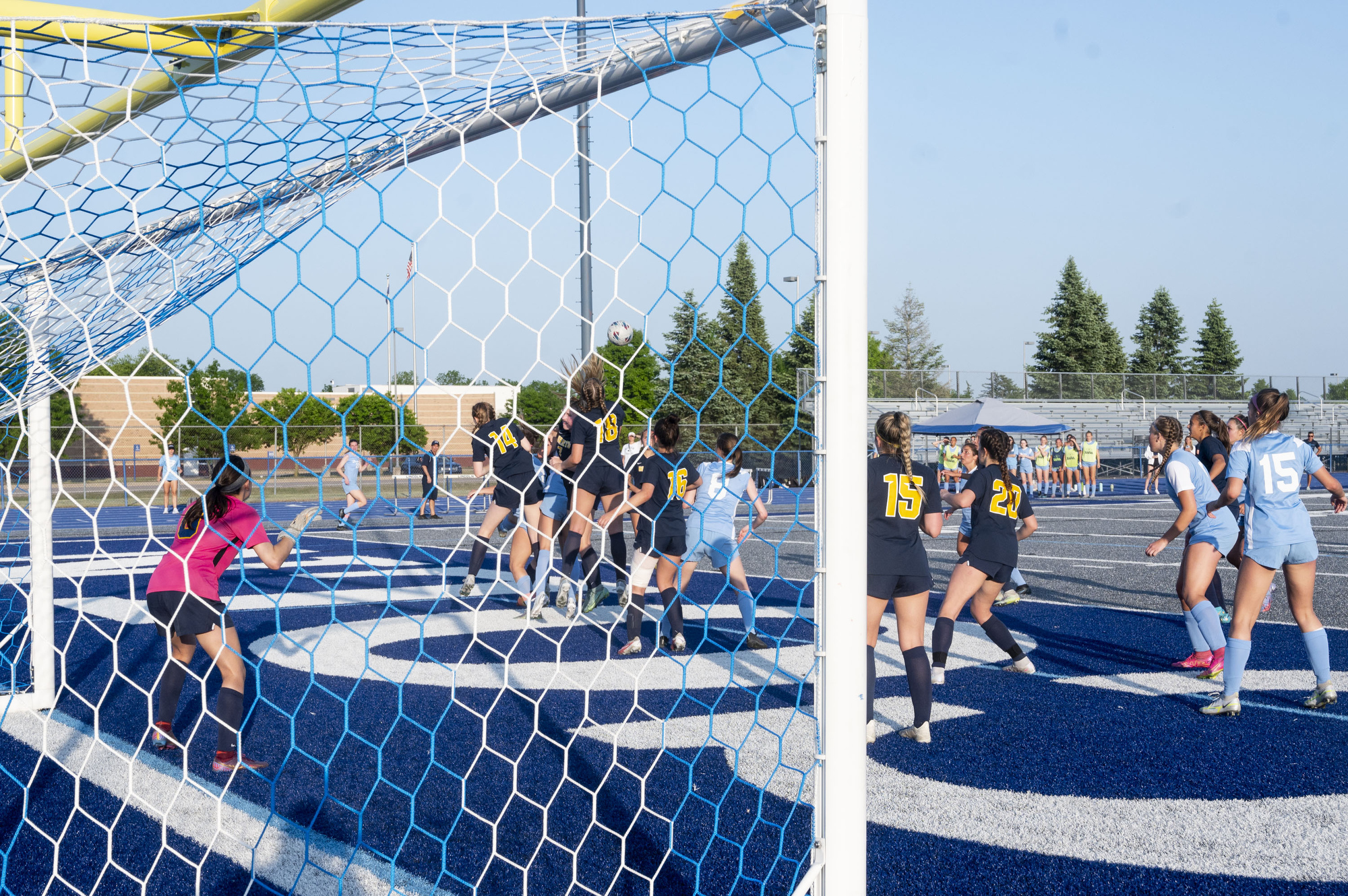 Ann Arbor Skyline vs. Saline district final girls soccer