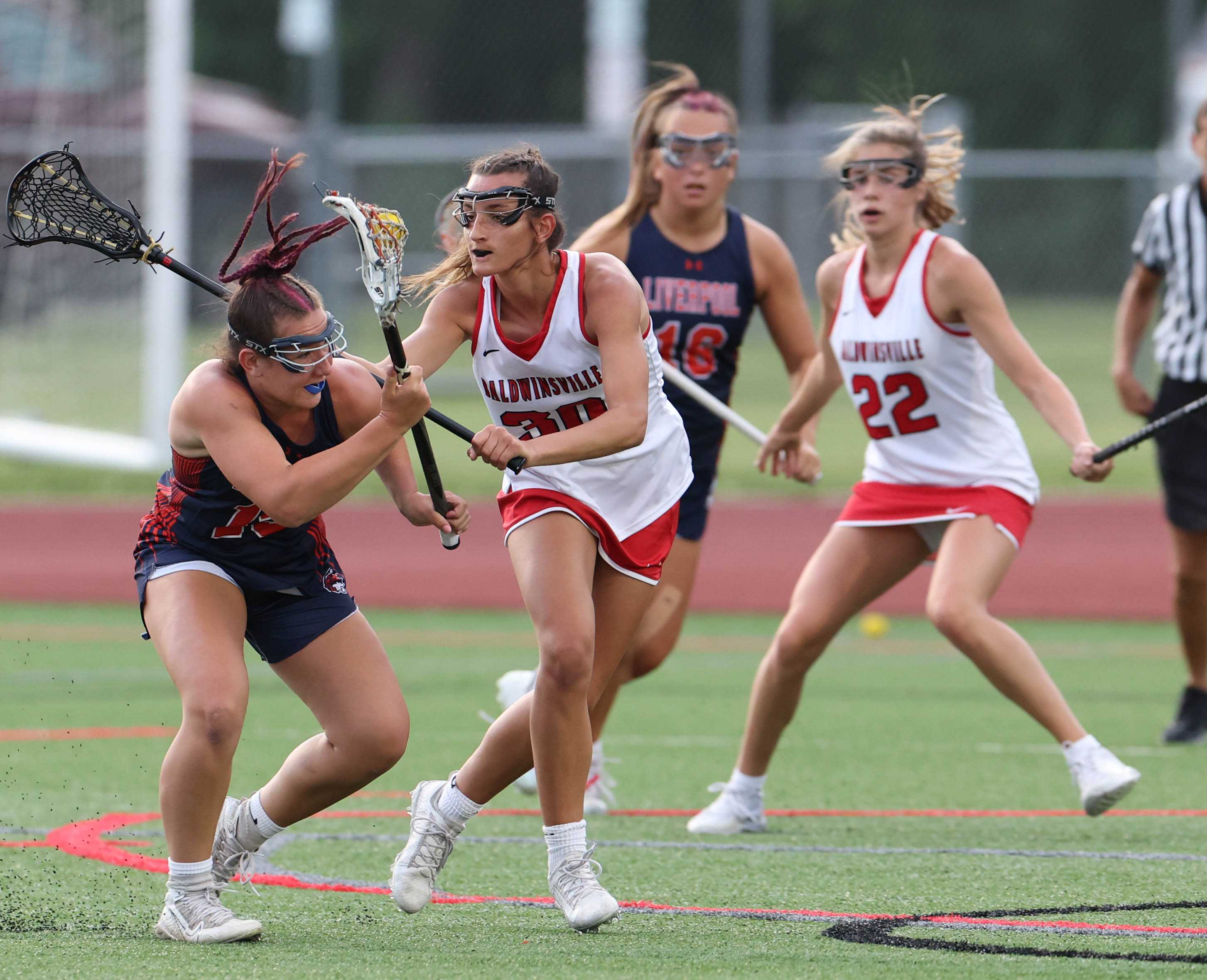 Girls lacrosse: Class A Finals Liverpool vs Baldwinsville at SUNY ...