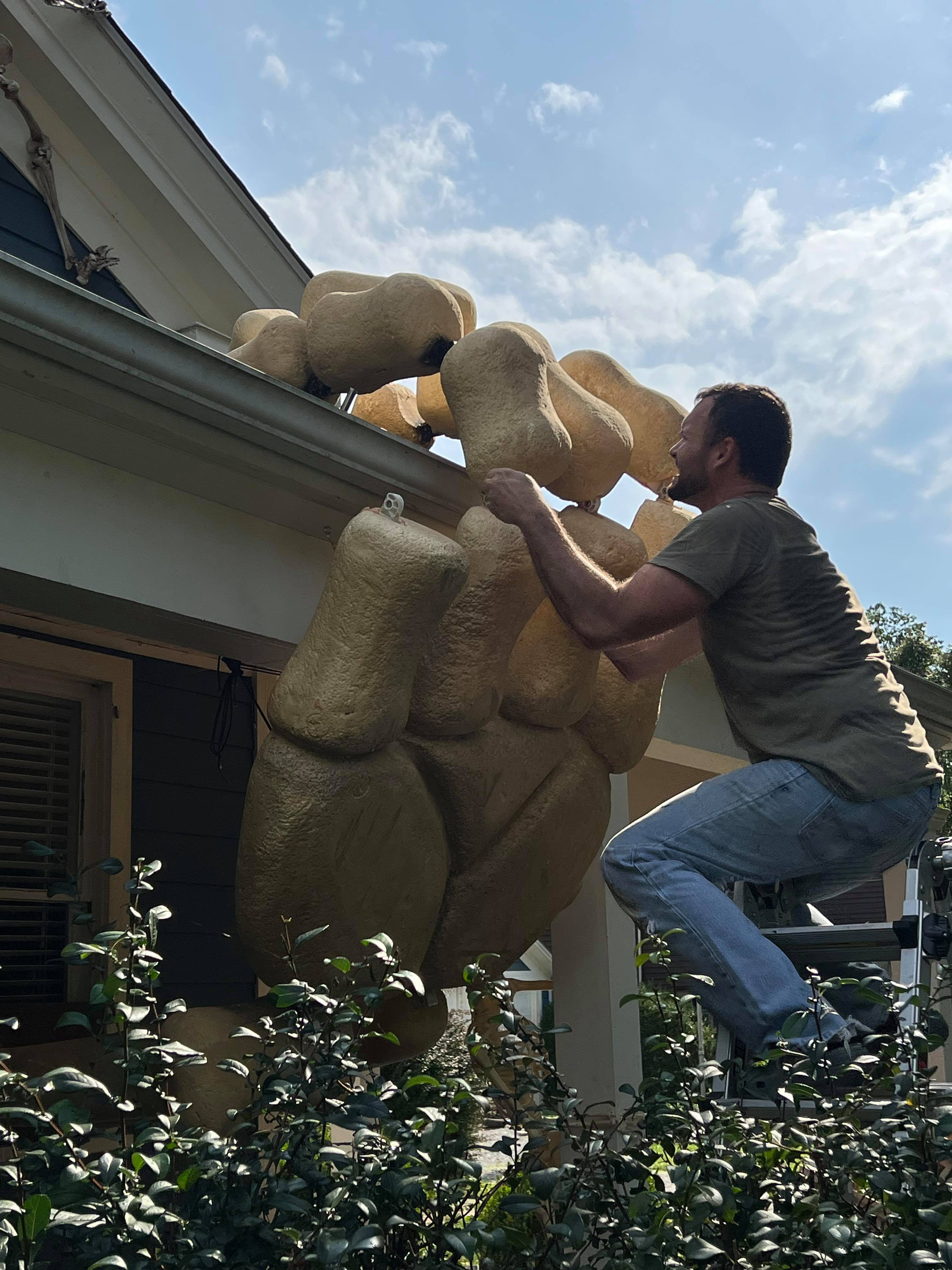 Olmsted Falls skeleton house