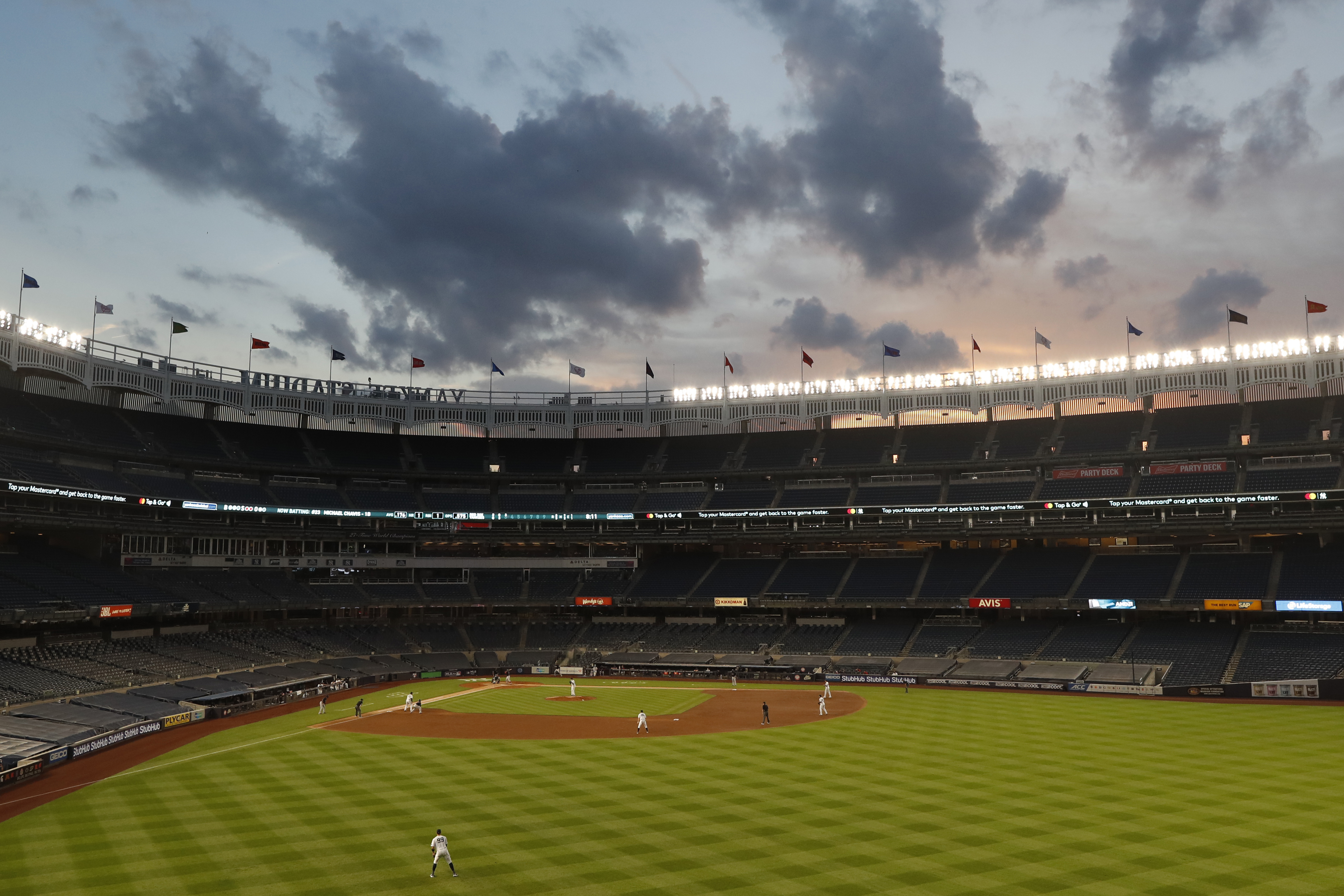 Section 20 at Yankee Stadium 