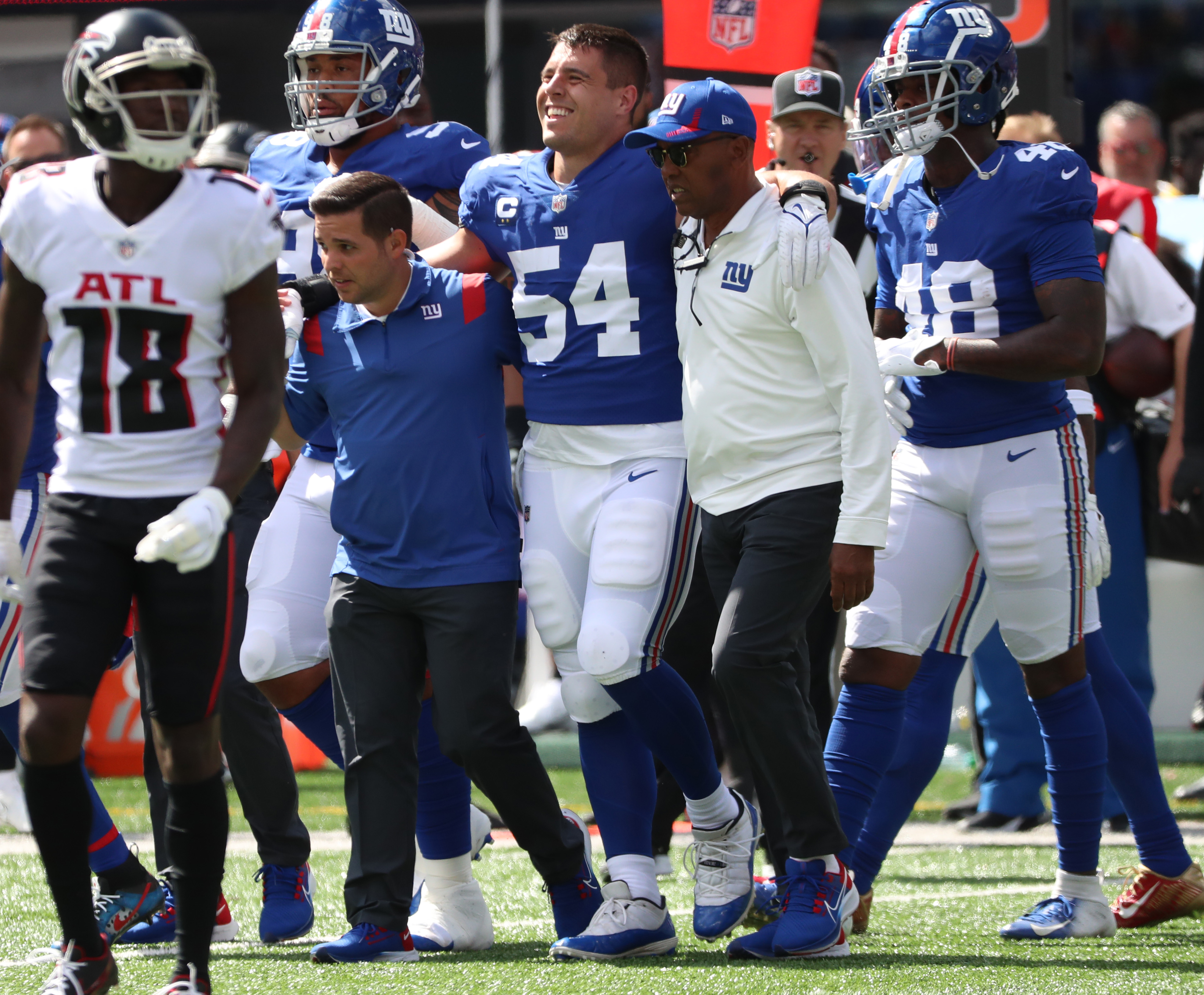 Younghoe Koo of Ridgewood NJ kicks game-winning FG as Falcons defeat NY  Giants