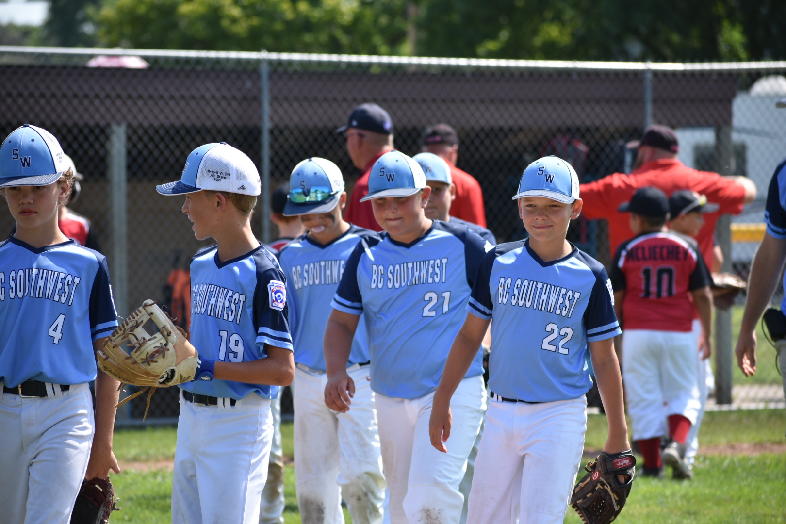 Wilton hits a home run for Little League Day