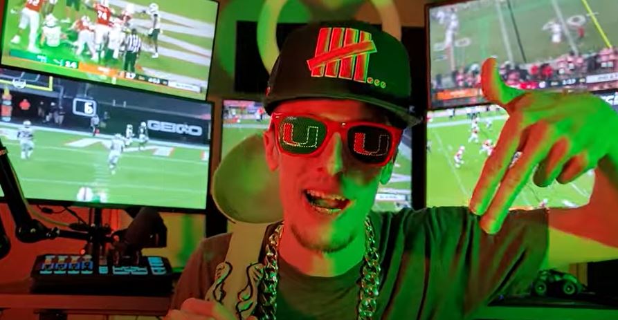 Miami Hurricanes fan goes viral with Alabama diss track, gets death threats  