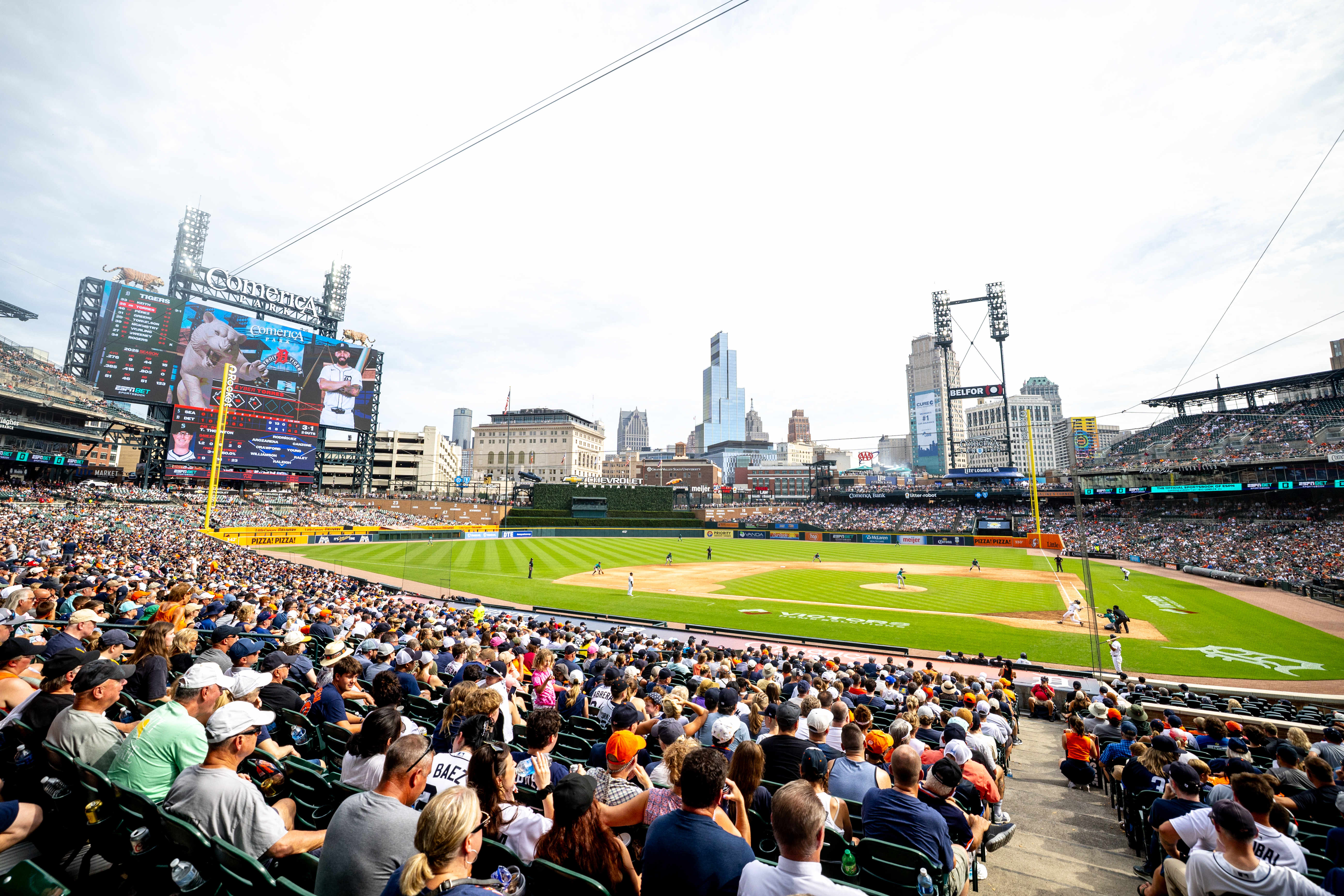 Detroit Tigers host Seattle Mariners in second game of home series ...